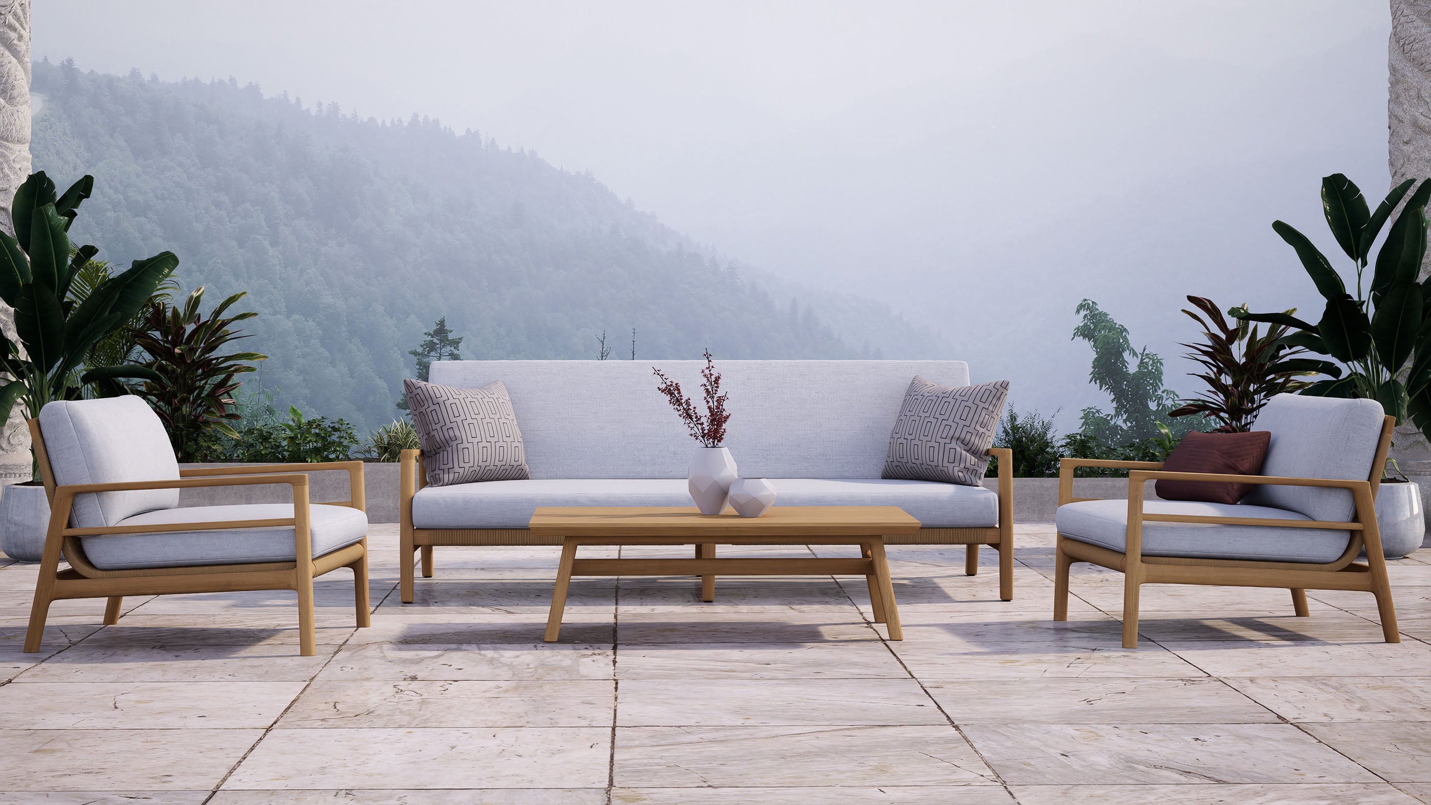 Curated visual reference: Picture Idea: Copenhagen Outdoor Furniture Collection Belle Vie