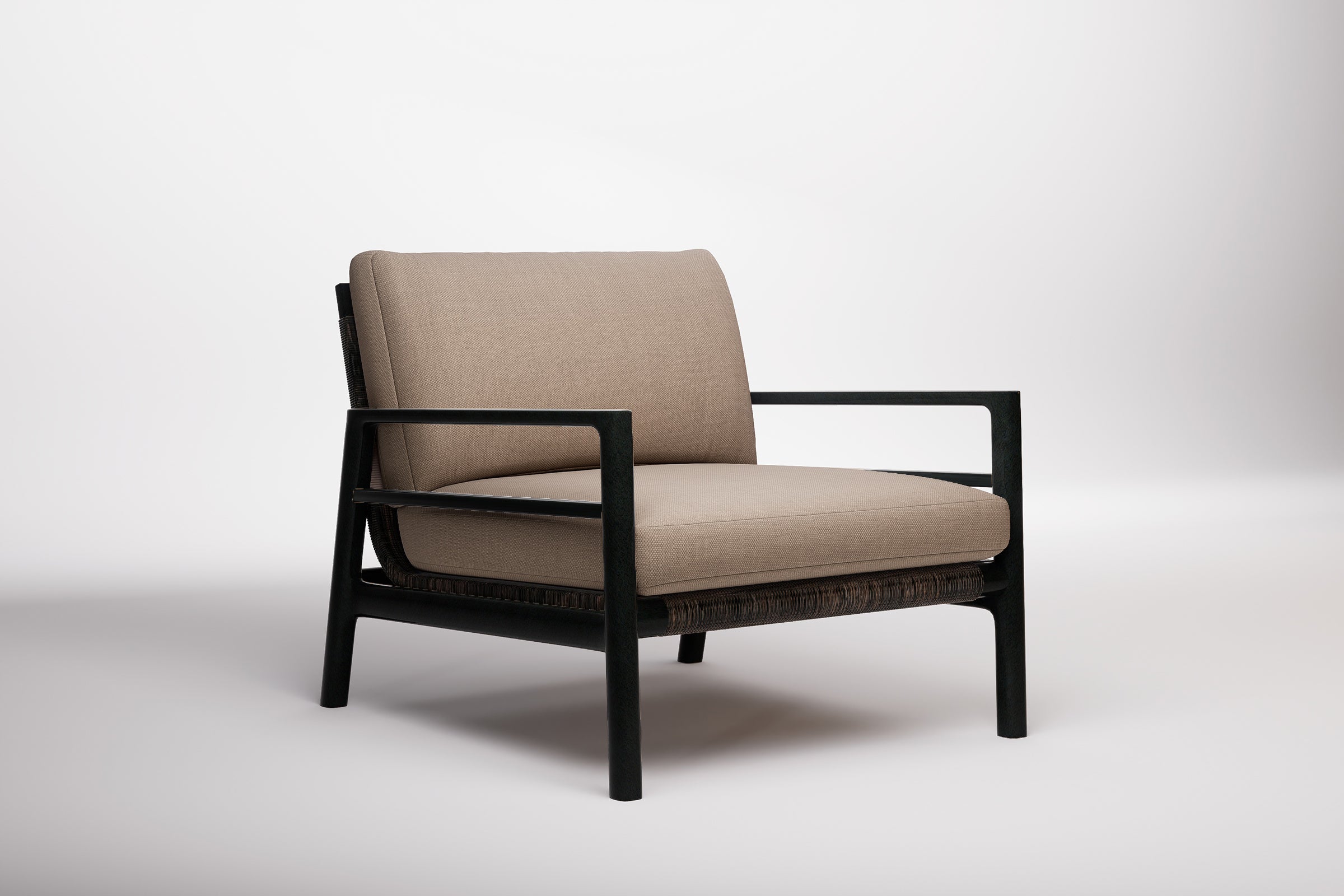 Copenhagen Outdoor Lounge Armchair Aluminium