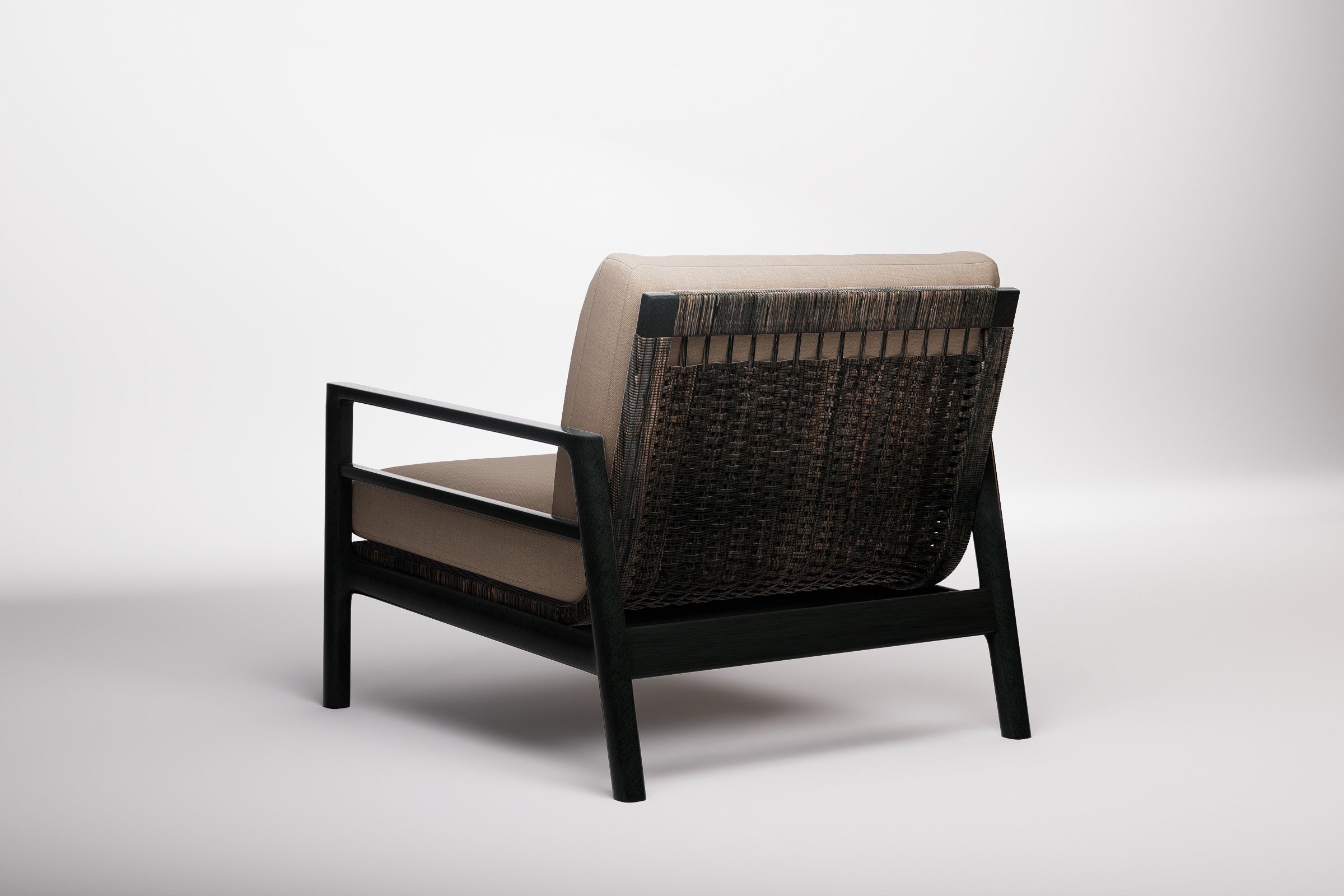 Copenhagen Outdoor Lounge Armchair Aluminium