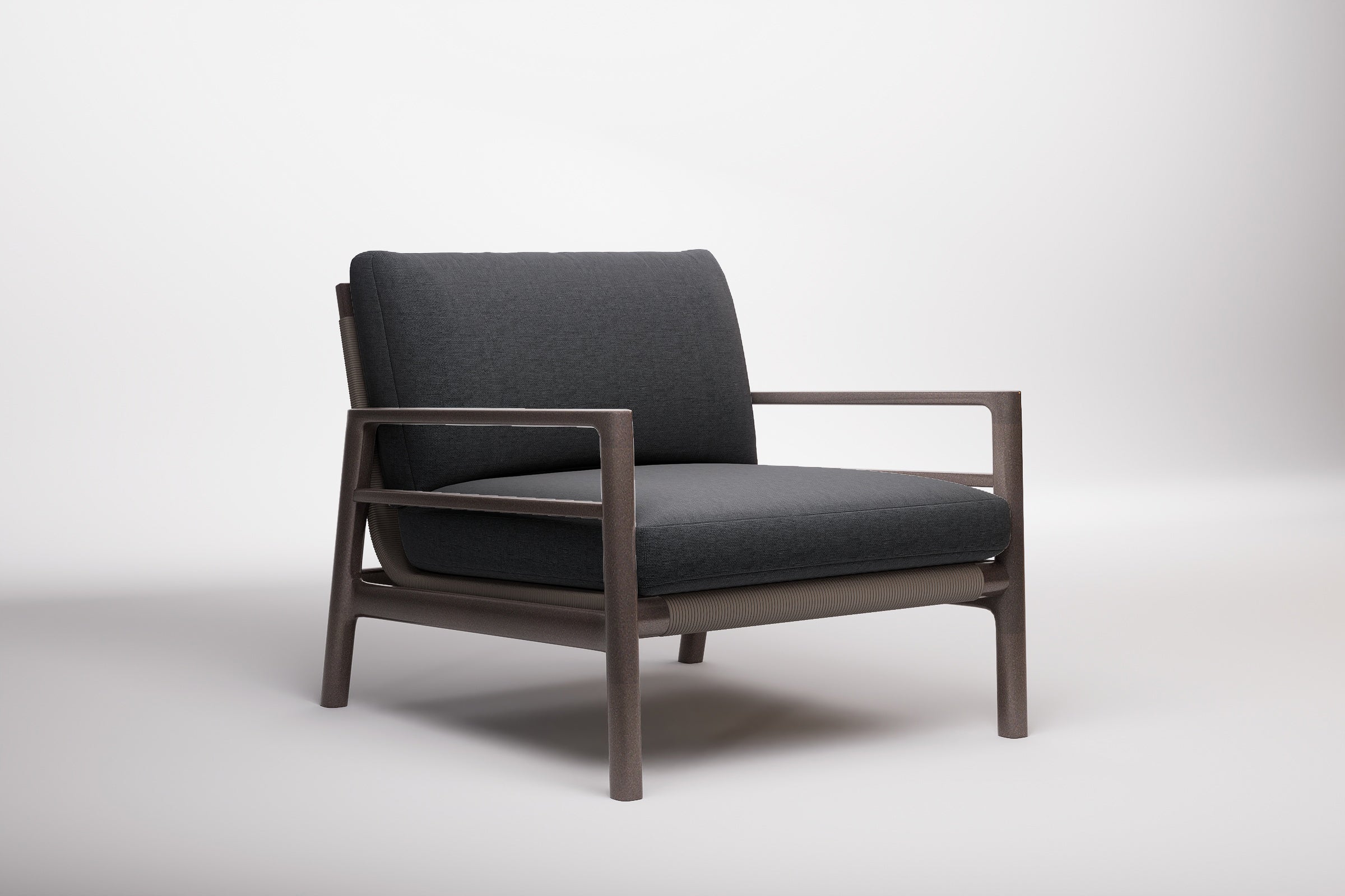 Copenhagen Outdoor Lounge Armchair Aluminium