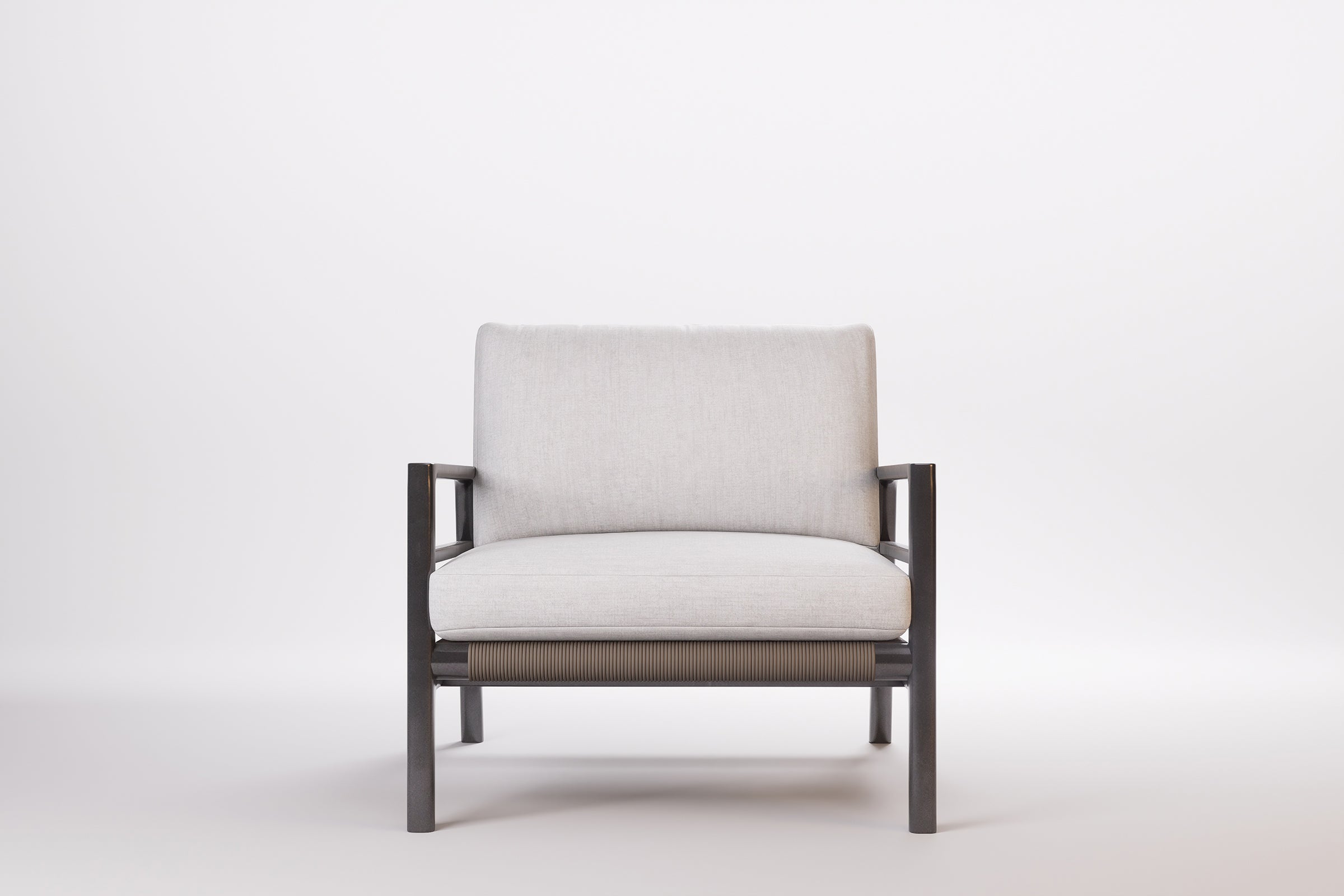 Copenhagen Outdoor Lounge Armchair Aluminium