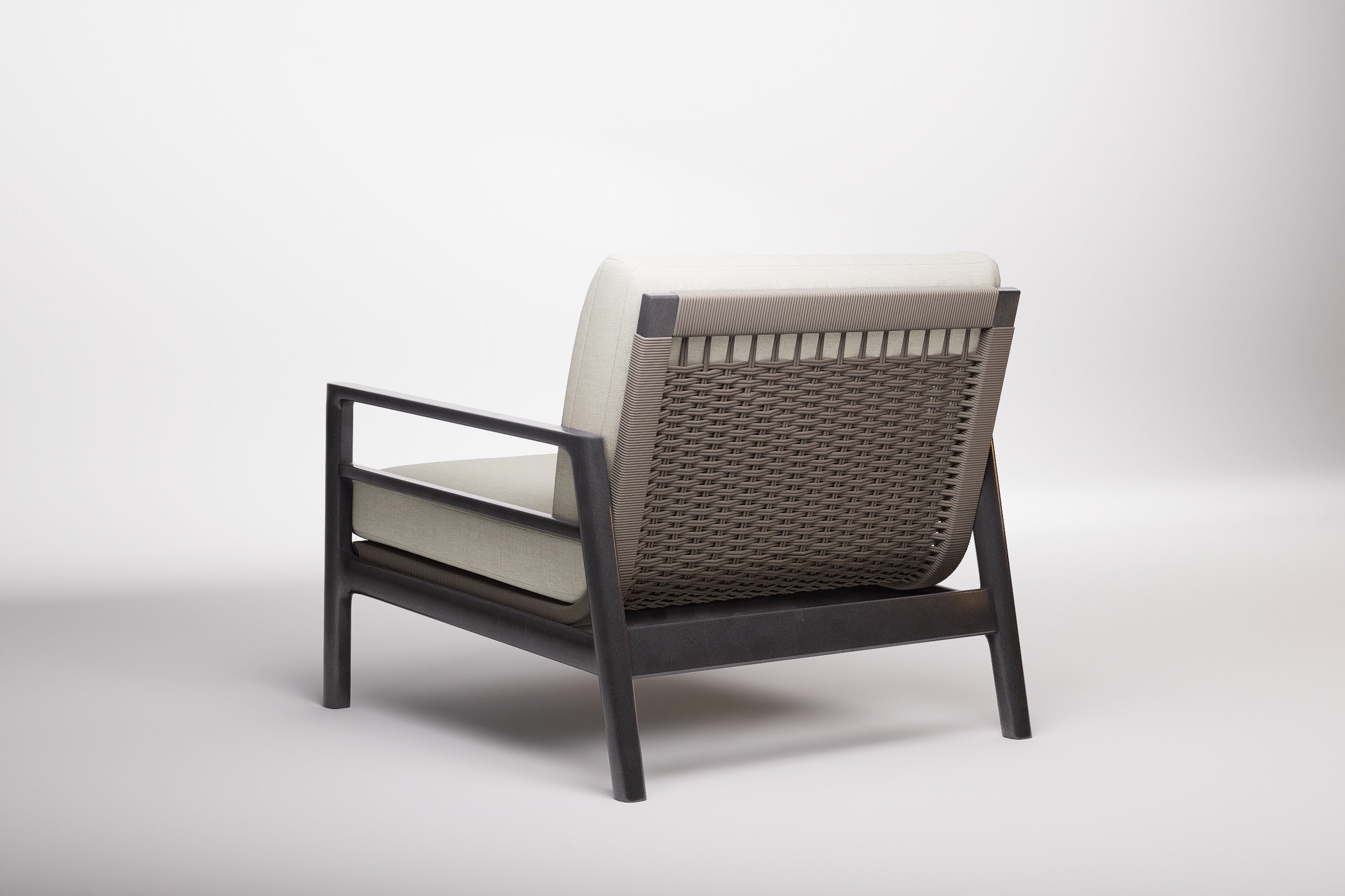 Copenhagen Outdoor Lounge Armchair Aluminium
