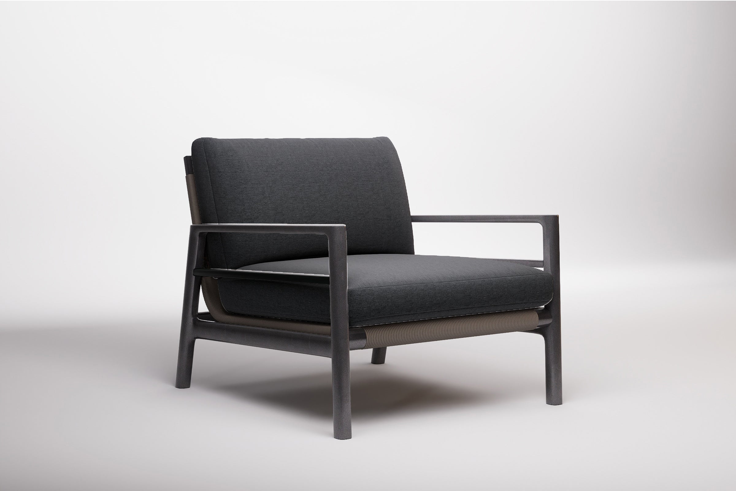 Copenhagen Outdoor Lounge Armchair Aluminium