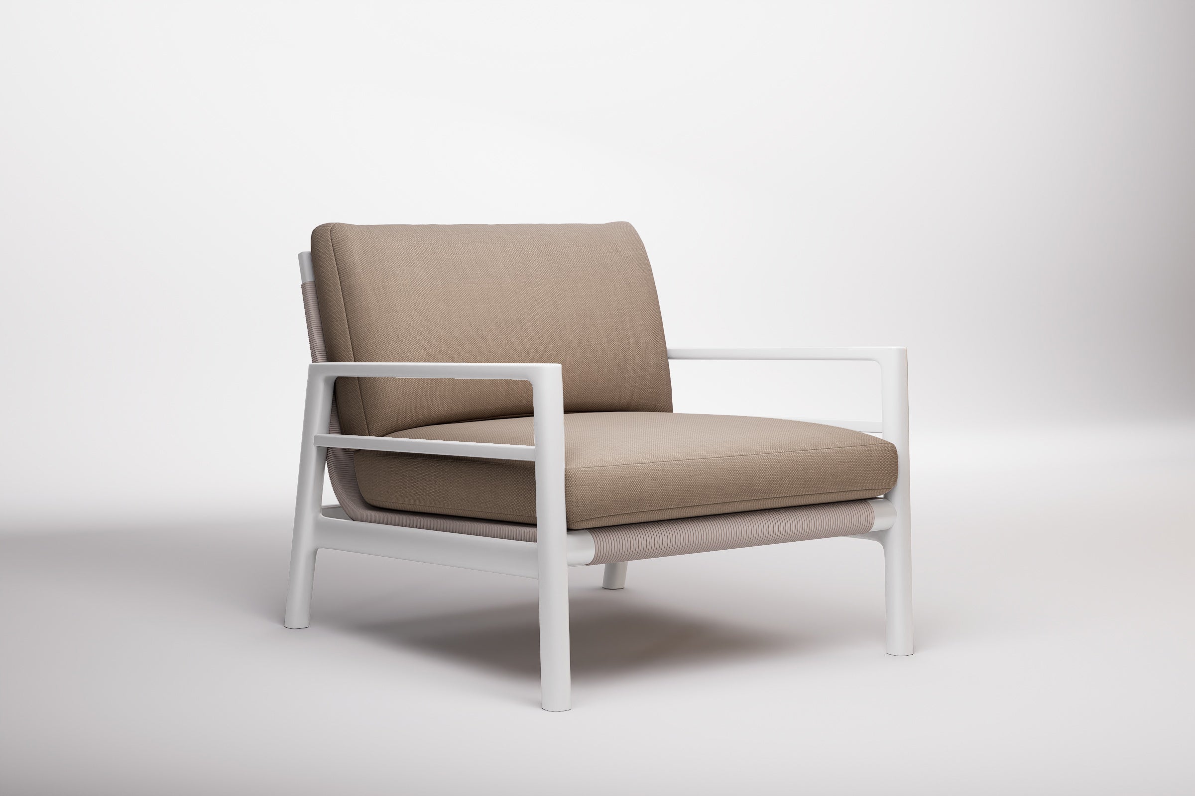 Copenhagen Outdoor Lounge Armchair Aluminium