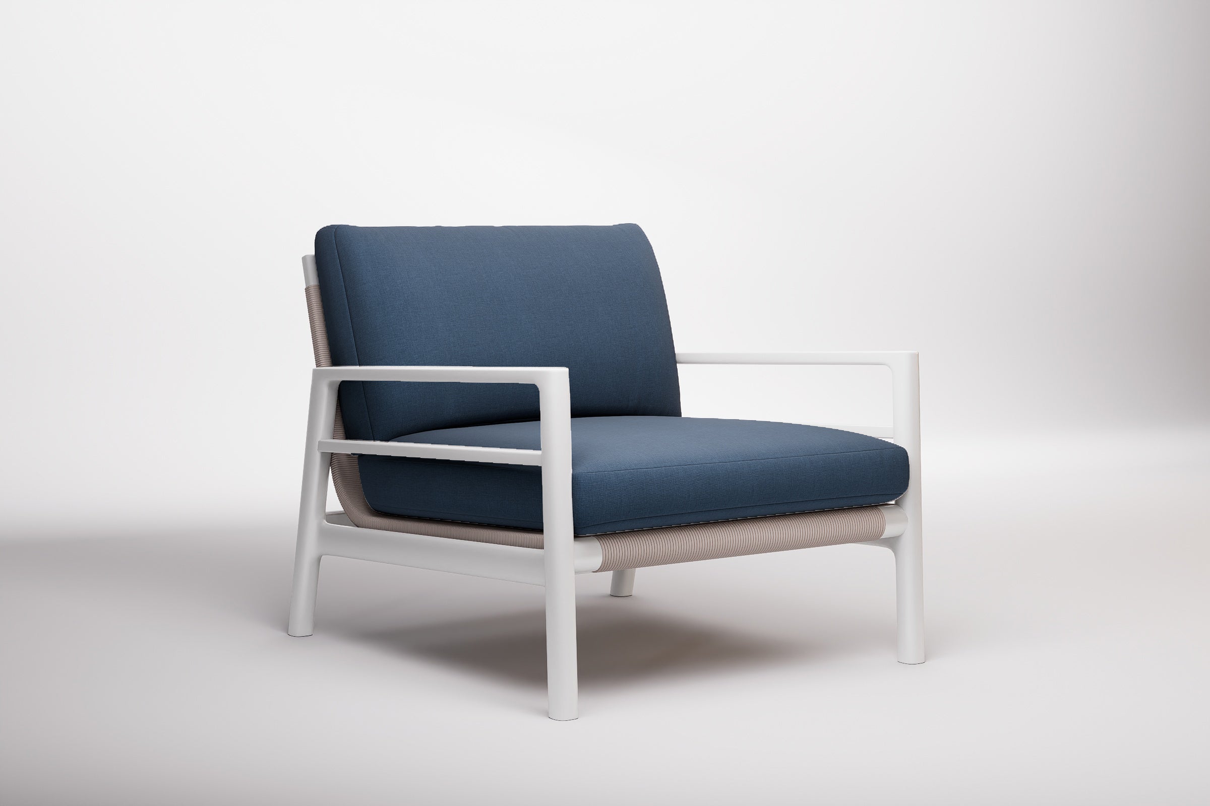 Copenhagen Outdoor Lounge Armchair Aluminium