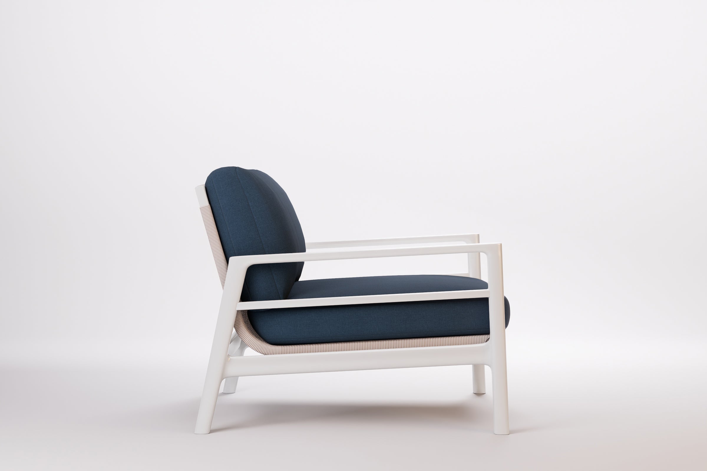 Copenhagen Outdoor Lounge Armchair Aluminium