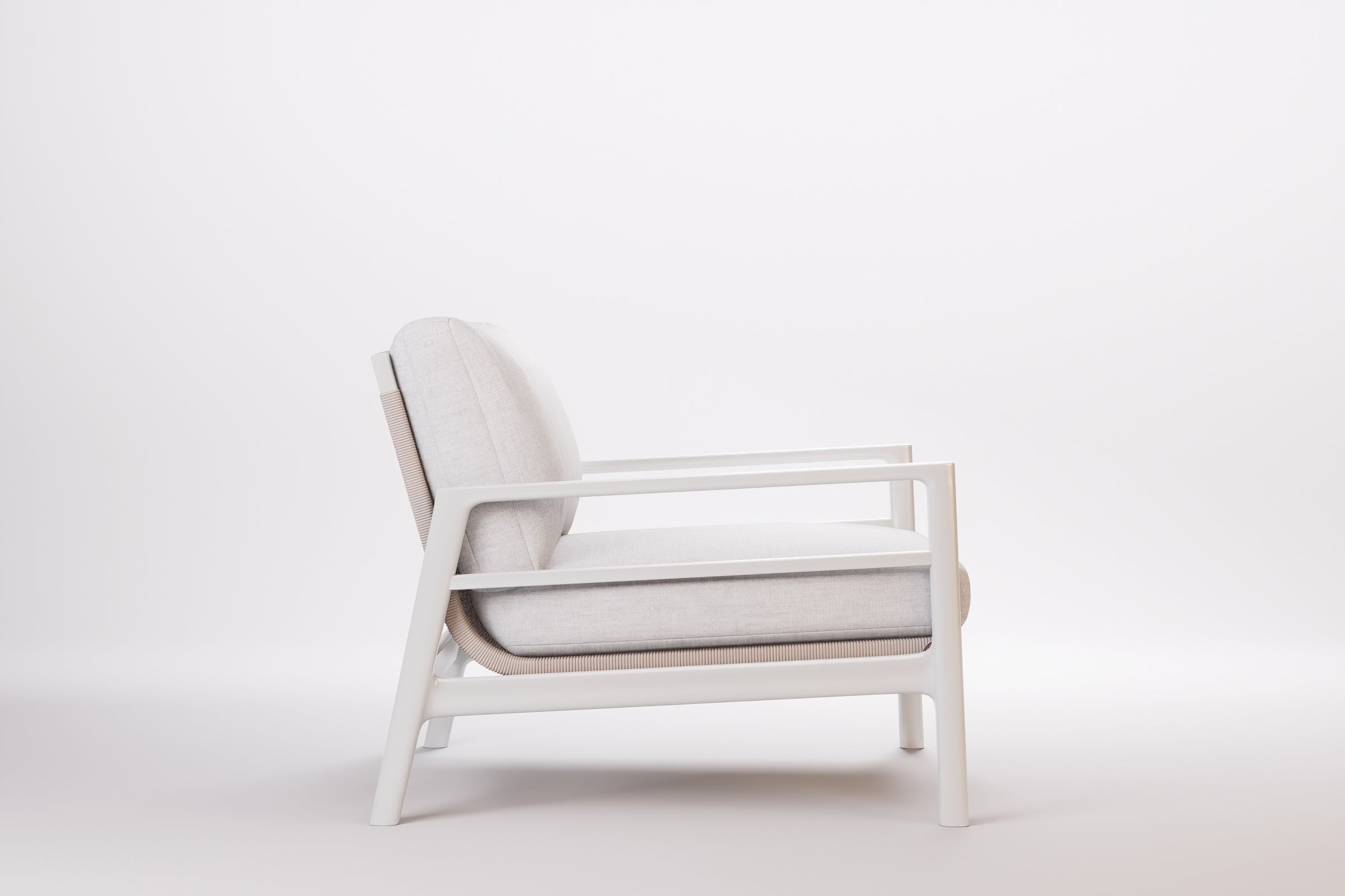 Copenhagen Outdoor Lounge Armchair Aluminium