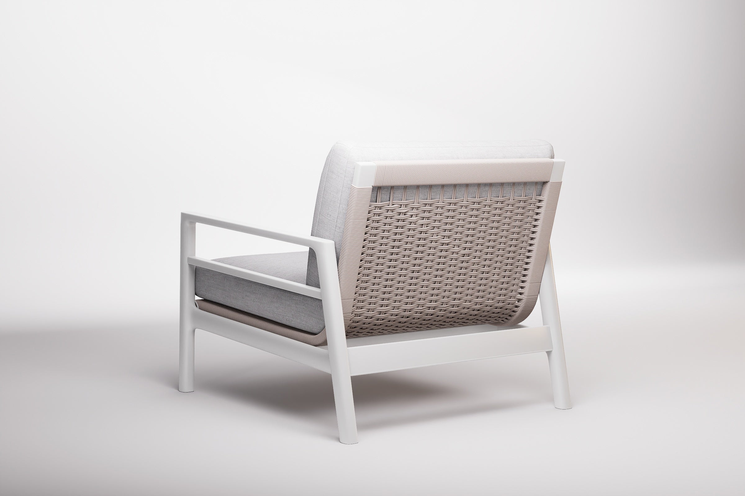 Copenhagen Outdoor Lounge Armchair Aluminium