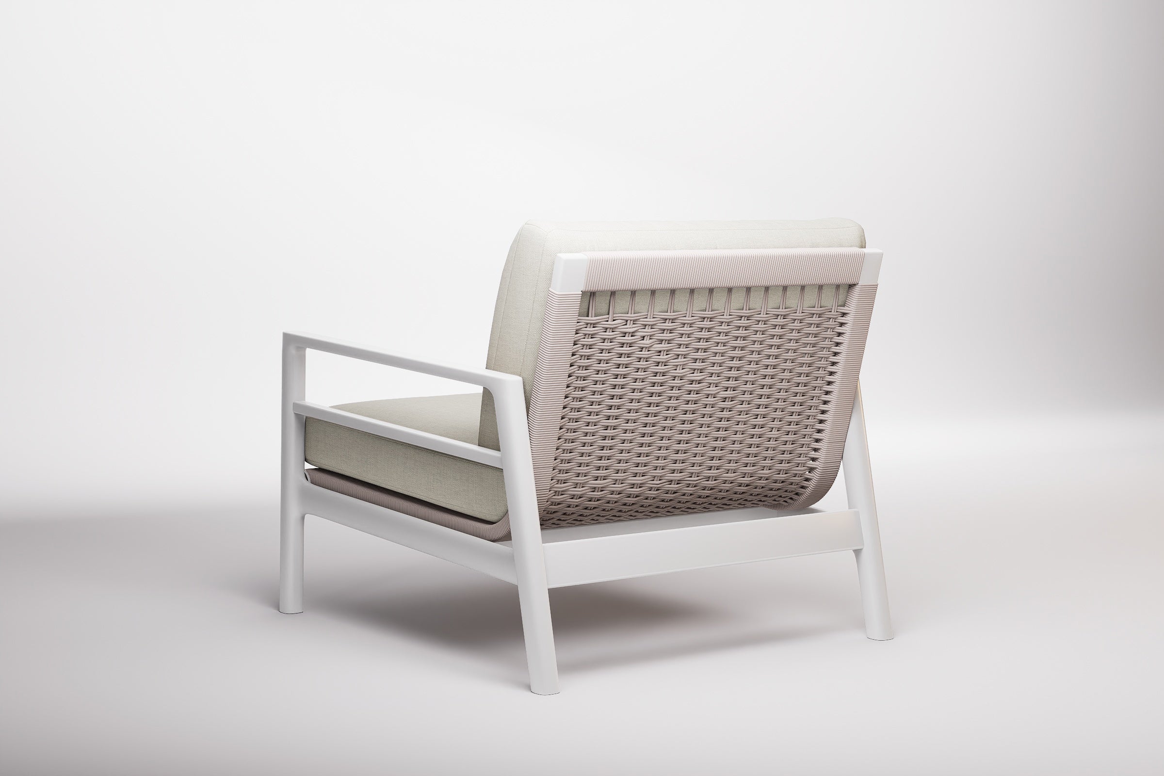 Copenhagen Outdoor Lounge Armchair Aluminium