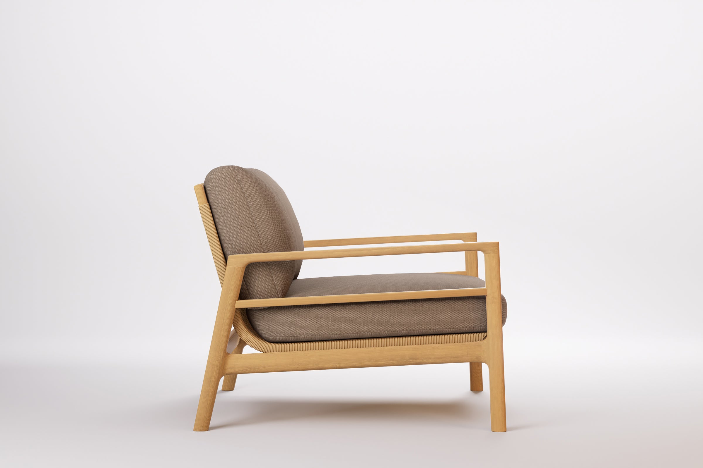 Copenhagen Outdoor Lounge Armchair Teak