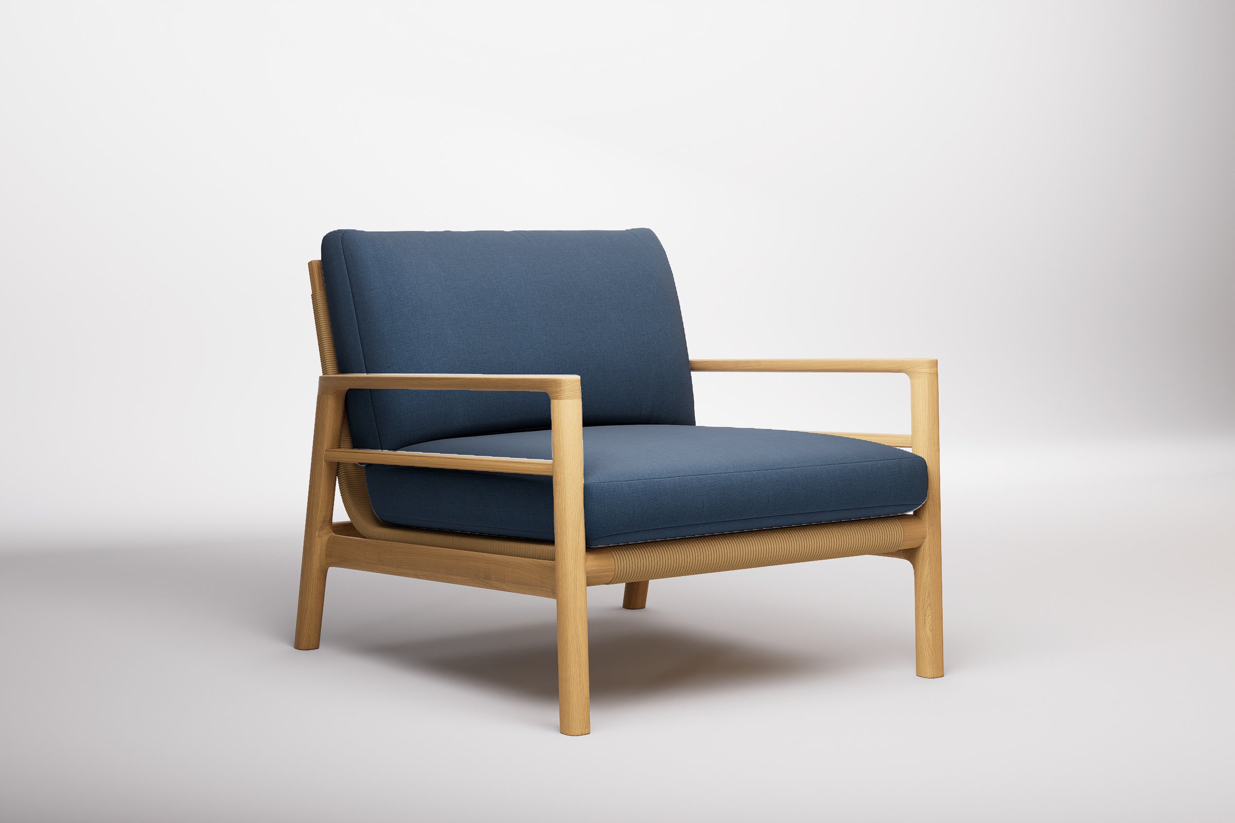Copenhagen Outdoor Lounge Armchair Teak