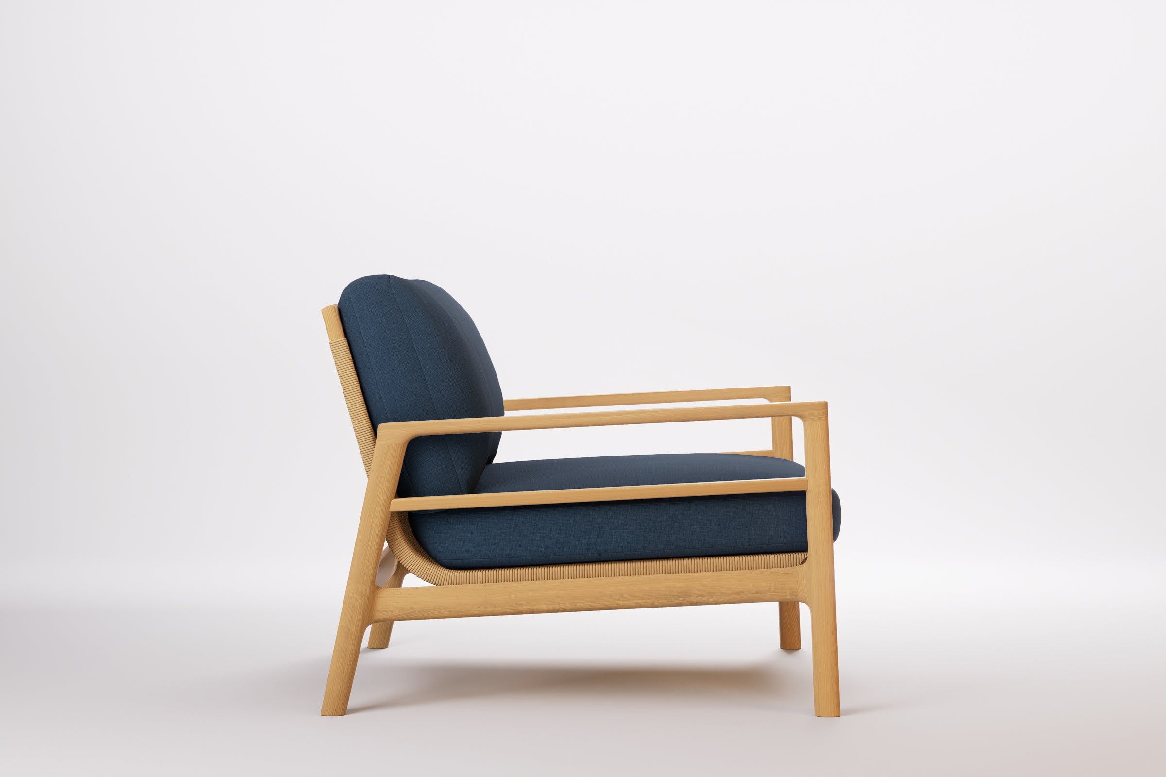Copenhagen Outdoor Lounge Armchair Teak