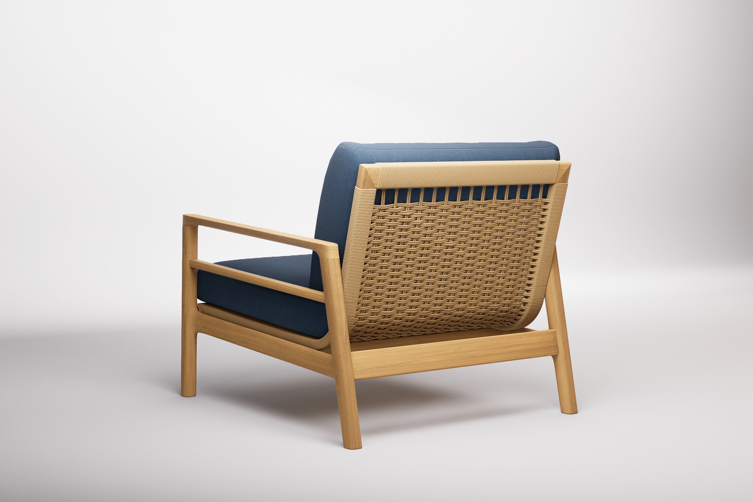 Copenhagen Outdoor Lounge Armchair Teak