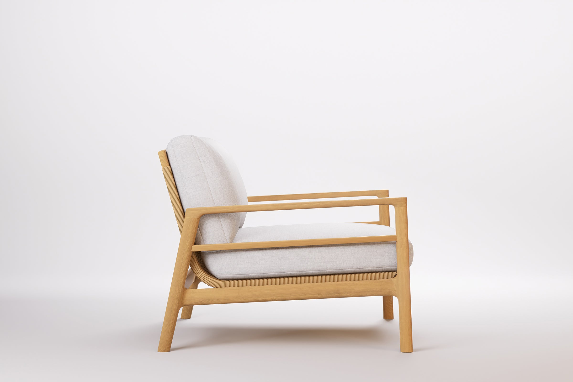 Copenhagen Outdoor Lounge Armchair Teak