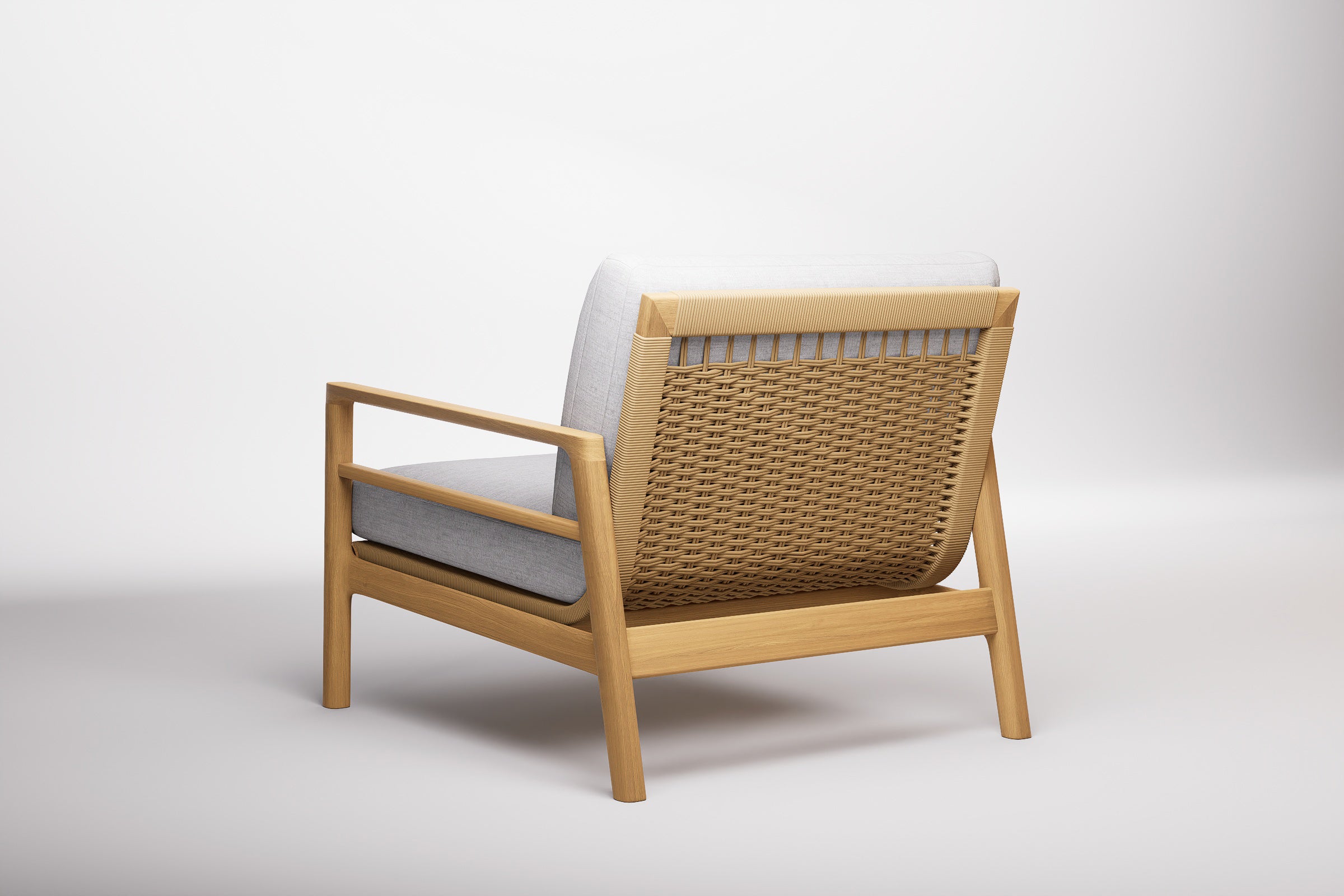 Copenhagen Outdoor Lounge Armchair Teak