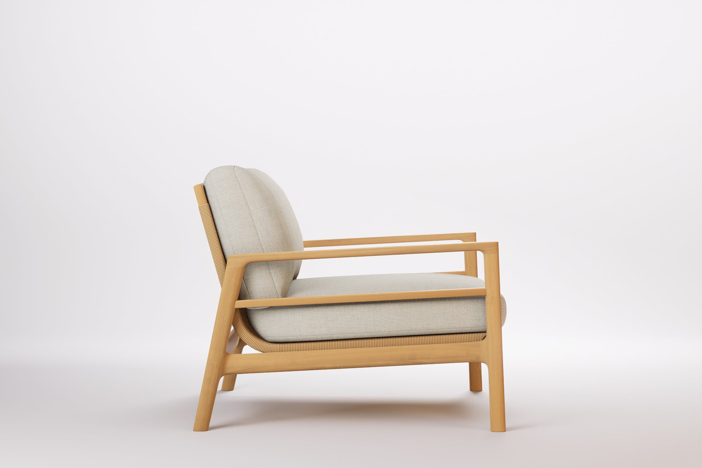 Copenhagen Outdoor Lounge Armchair Teak