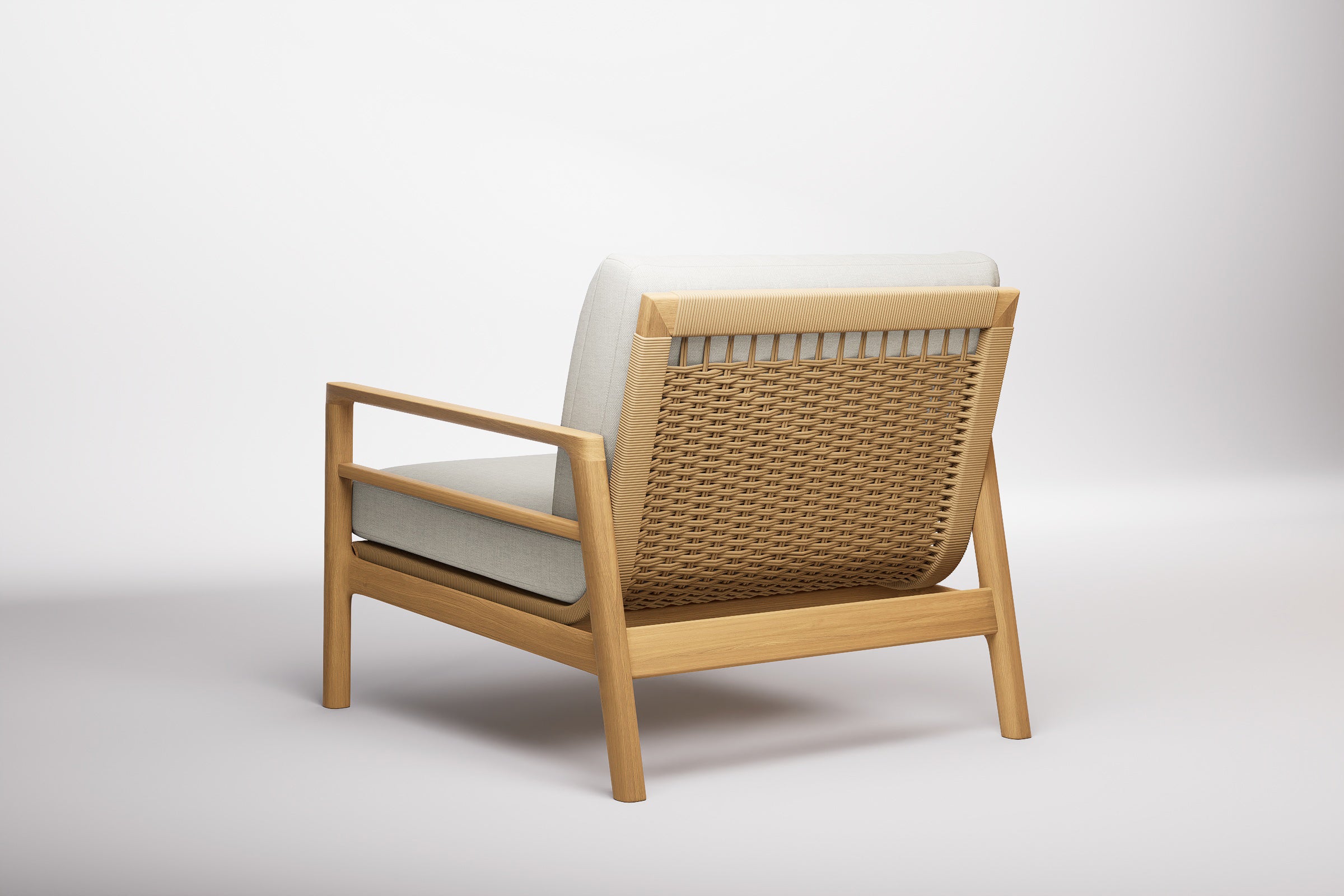 Copenhagen Outdoor Lounge Armchair Teak