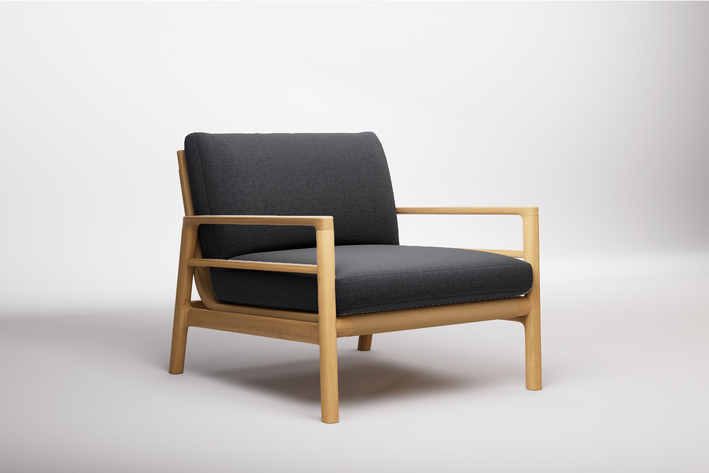 Copenhagen Outdoor Lounge Armchair Teak