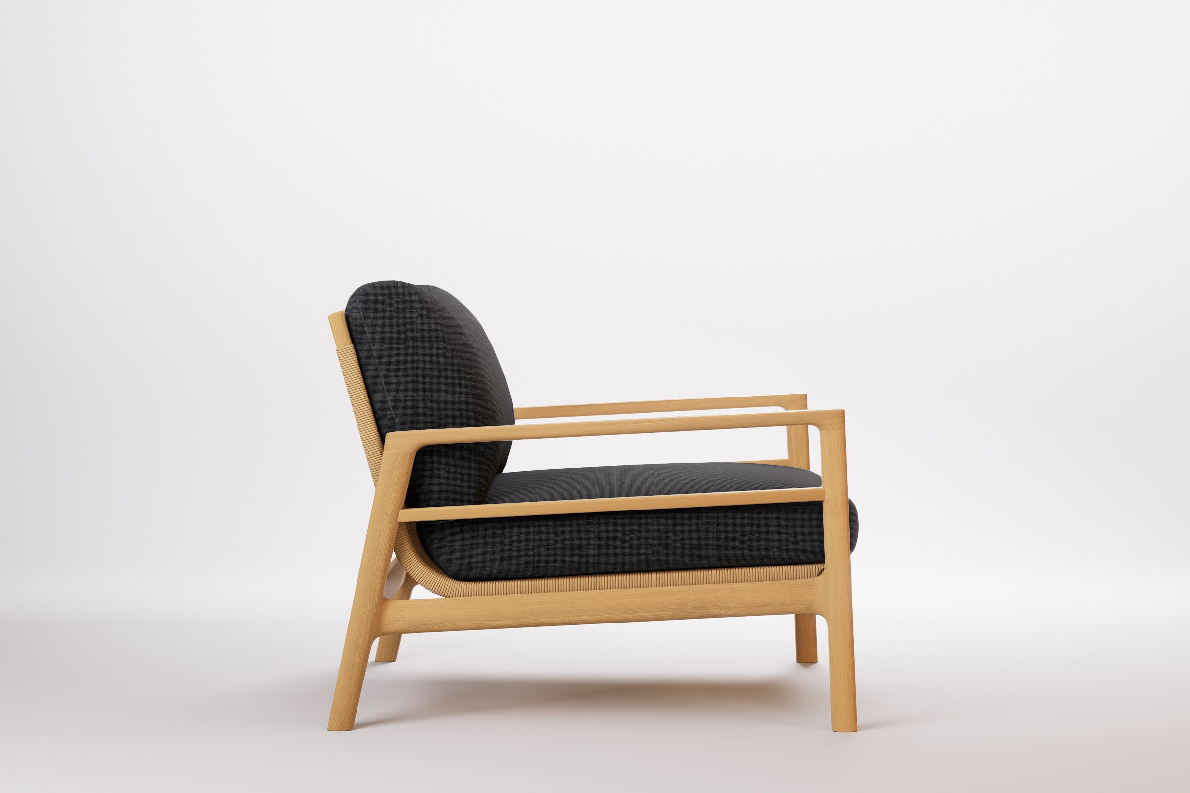 Copenhagen Outdoor Lounge Armchair Teak