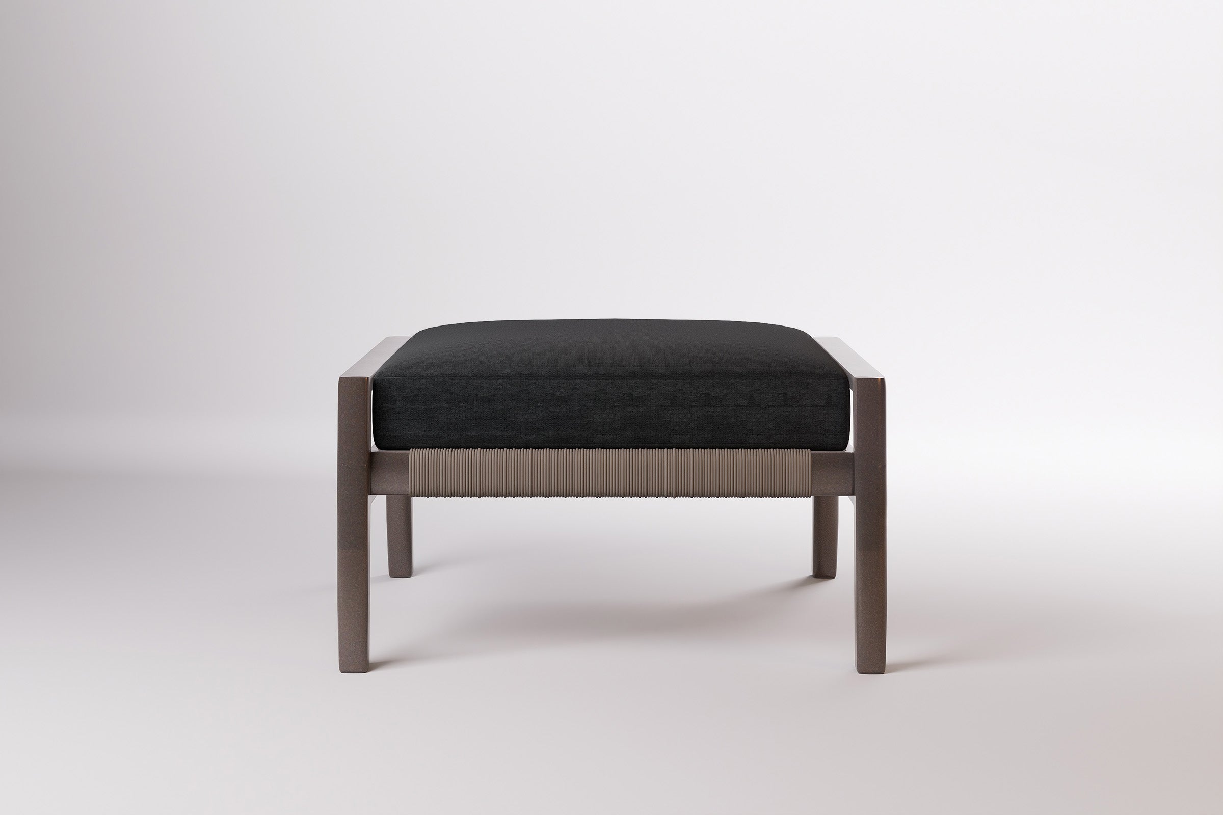 Copenhagen Outdoor Ottoman Aluminium