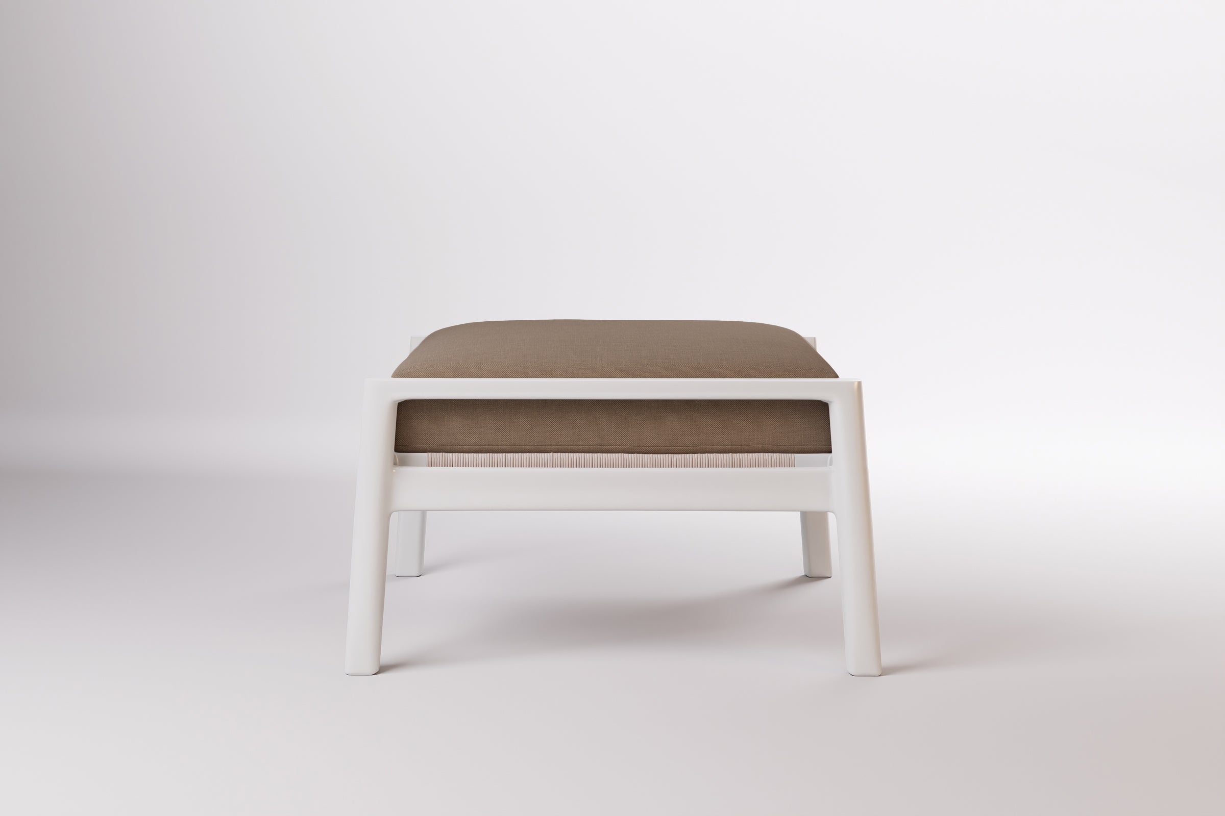 Copenhagen Outdoor Ottoman Aluminium
