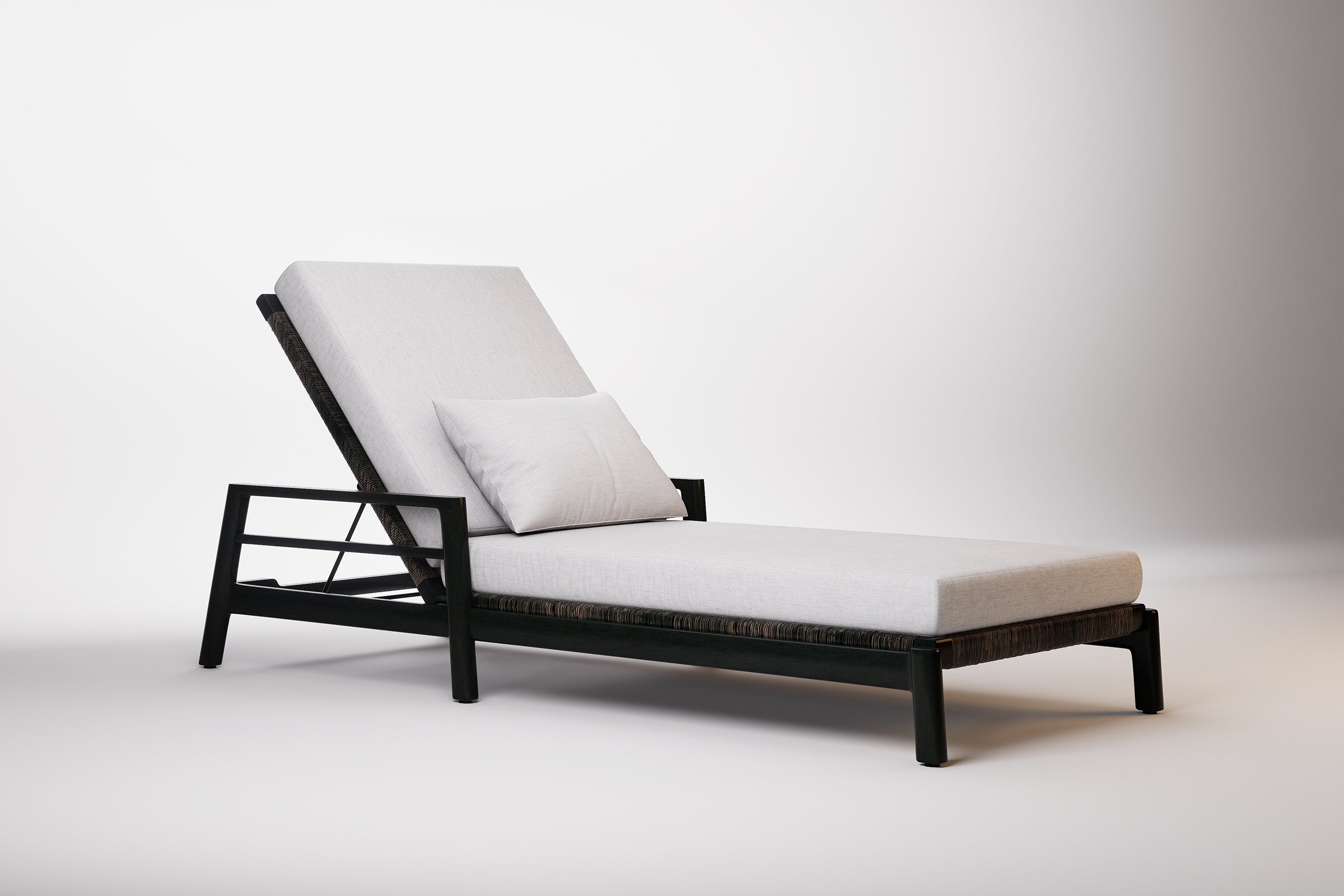Copenhagen Outdoor Sun Lounge Aluminium