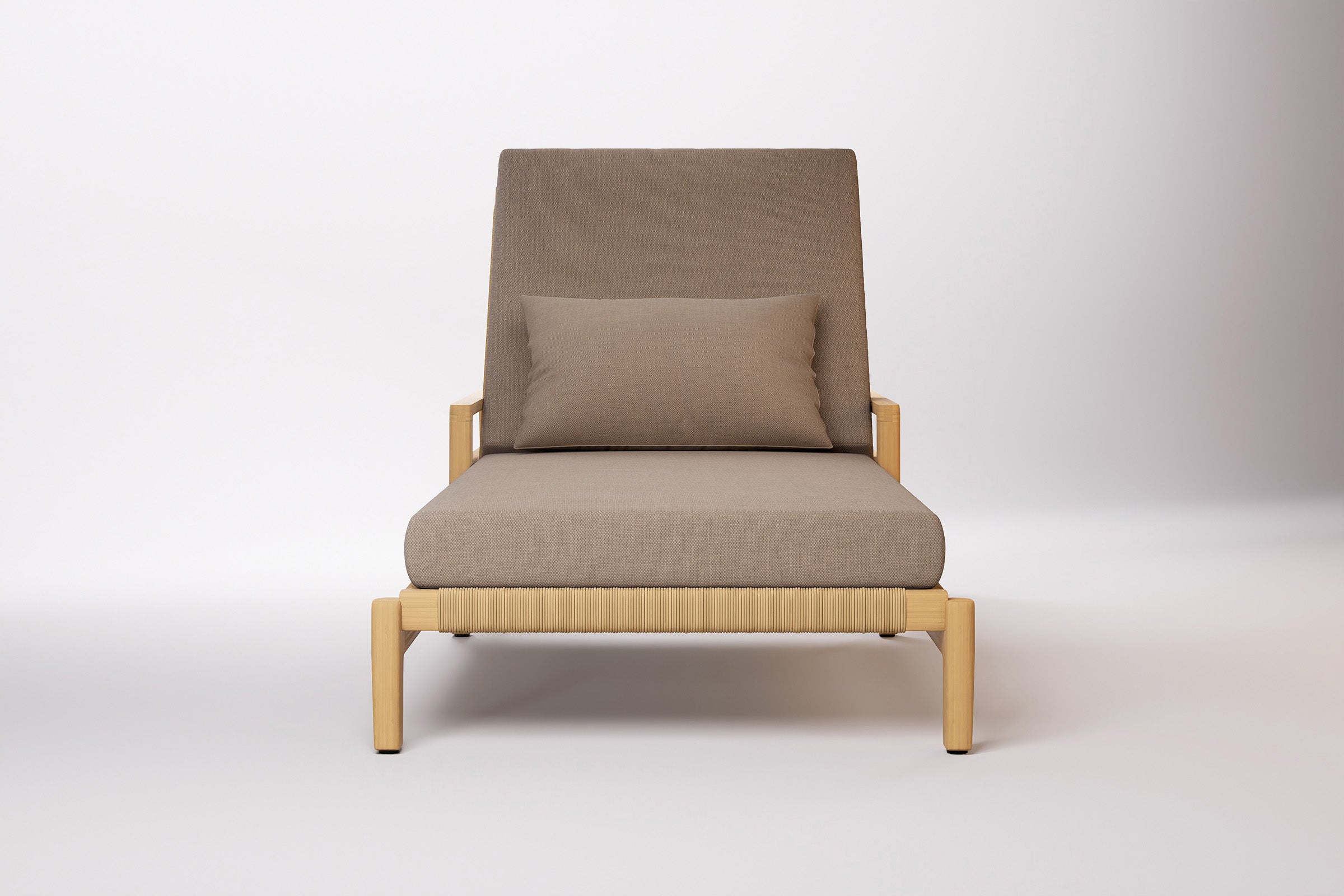 Copenhagen Outdoor Sun Lounge Teak