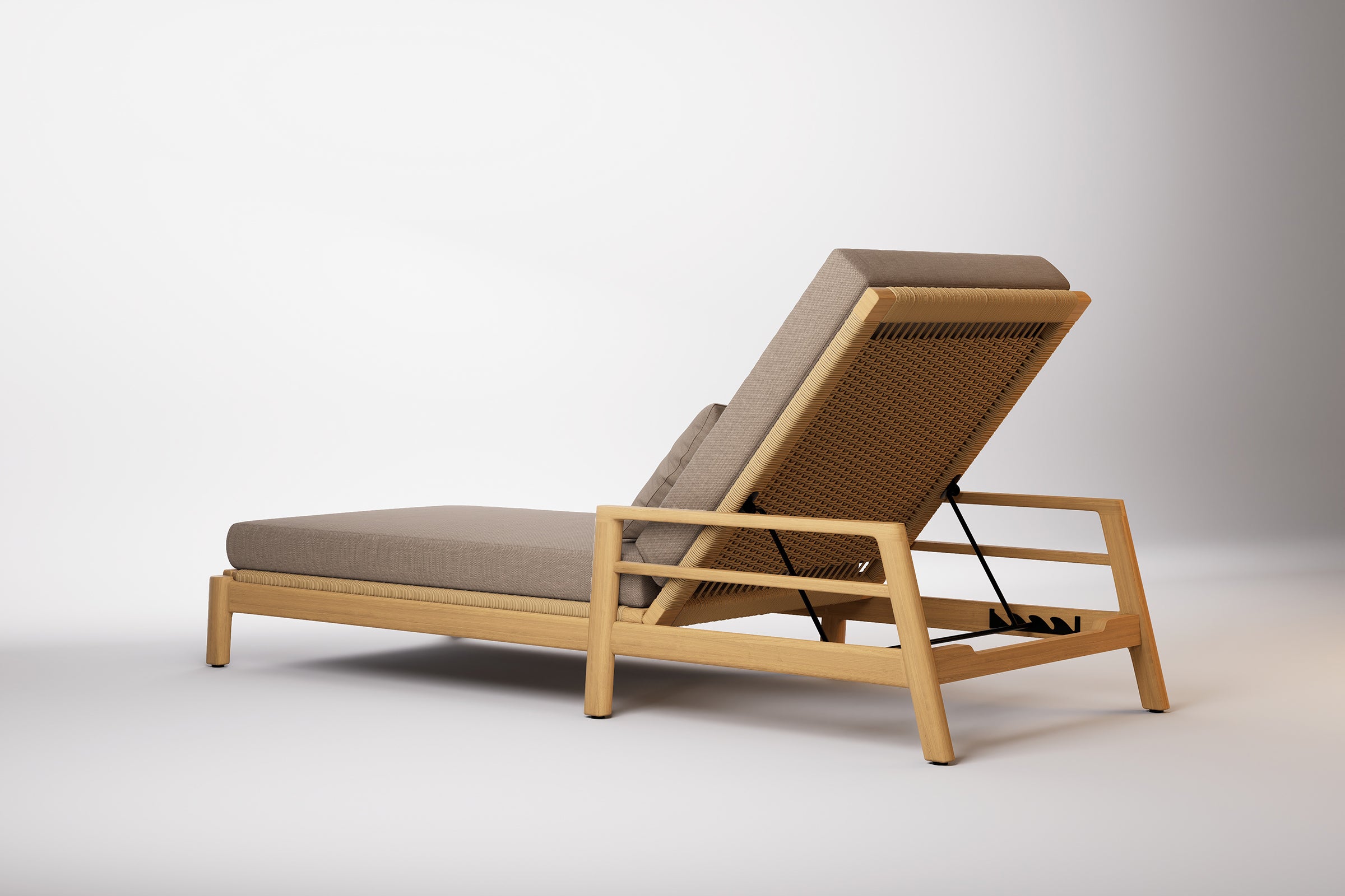 Copenhagen Outdoor Sun Lounge Teak