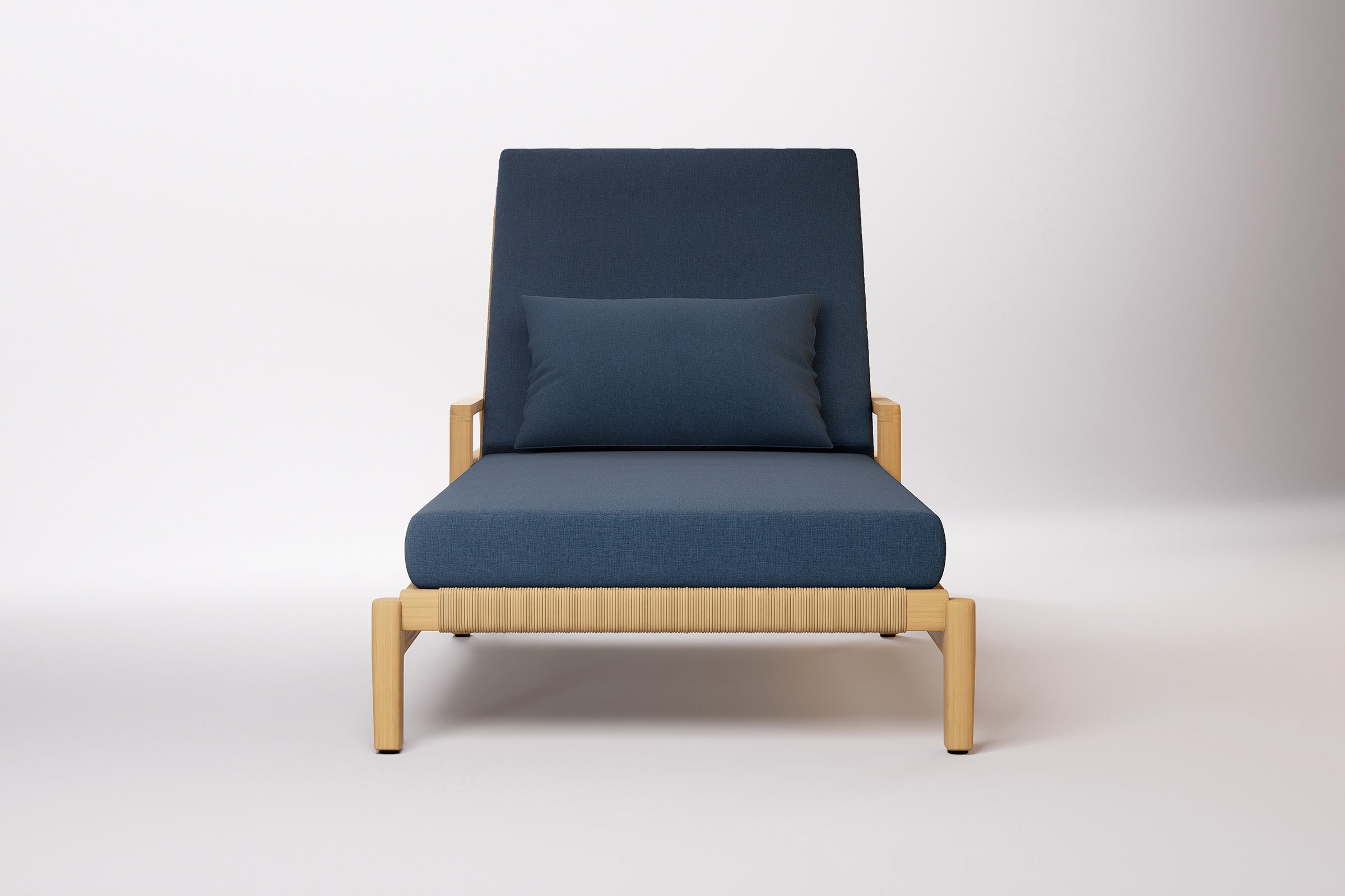 Copenhagen Outdoor Sun Lounge Teak