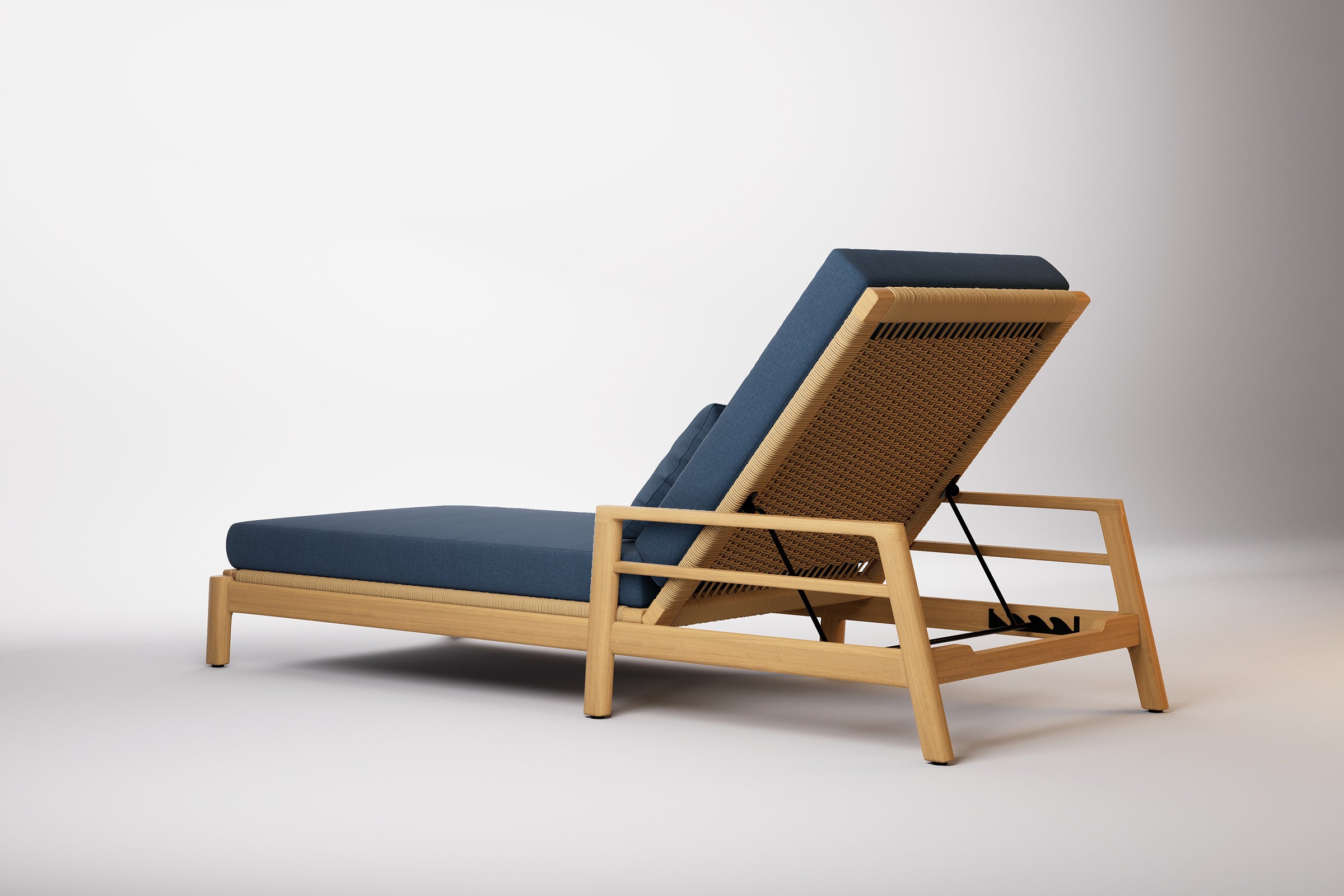 Copenhagen Outdoor Sun Lounge Teak
