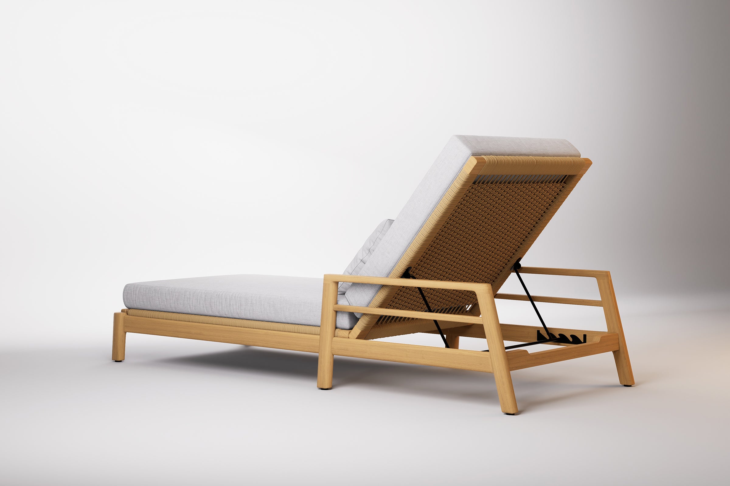 Copenhagen Outdoor Sun Lounge Teak
