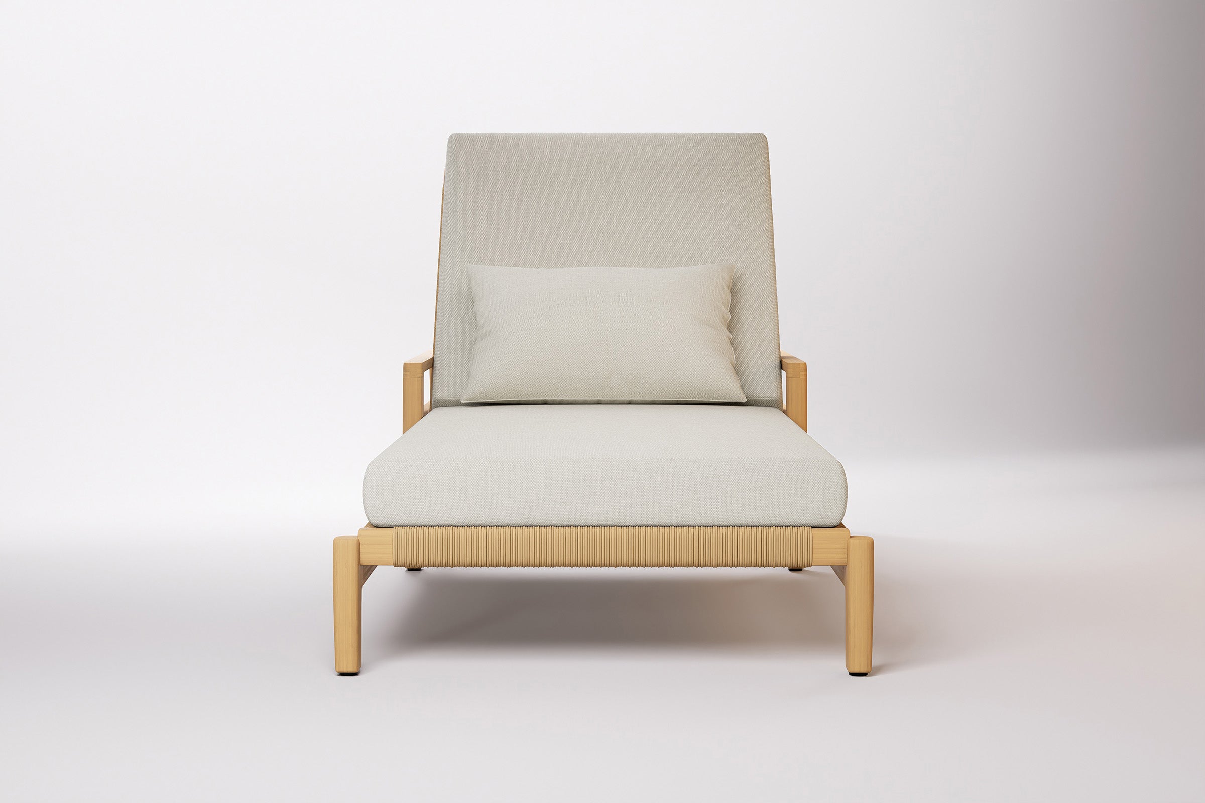 Copenhagen Outdoor Sun Lounge Teak