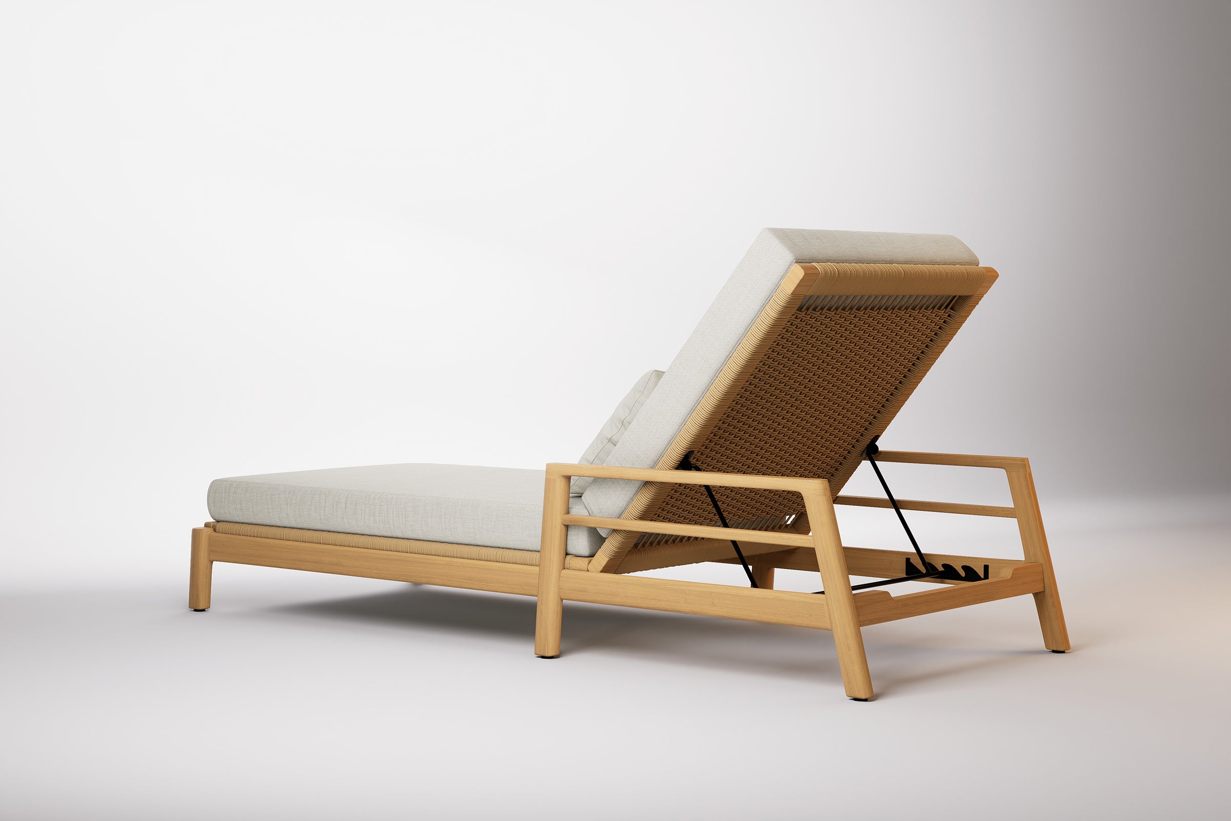 Copenhagen Outdoor Sun Lounge Teak
