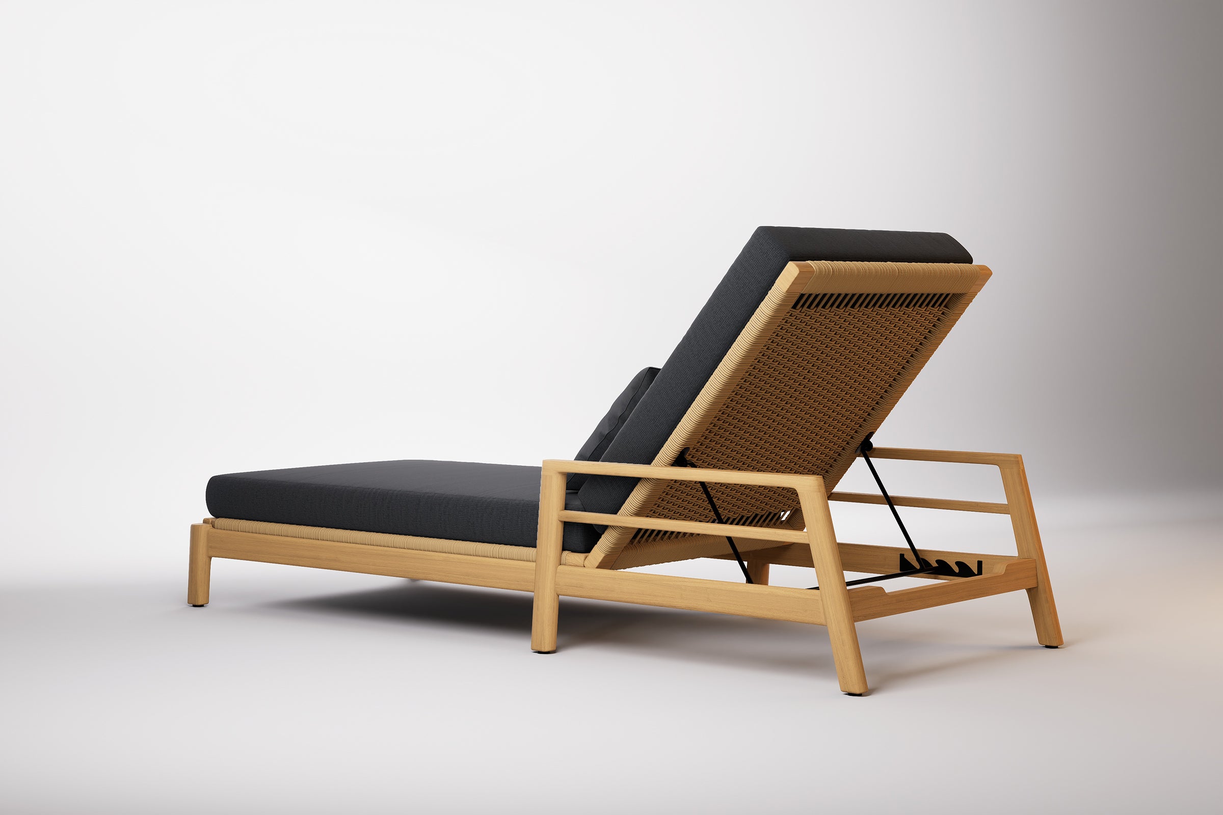 Copenhagen Outdoor Sun Lounge Teak
