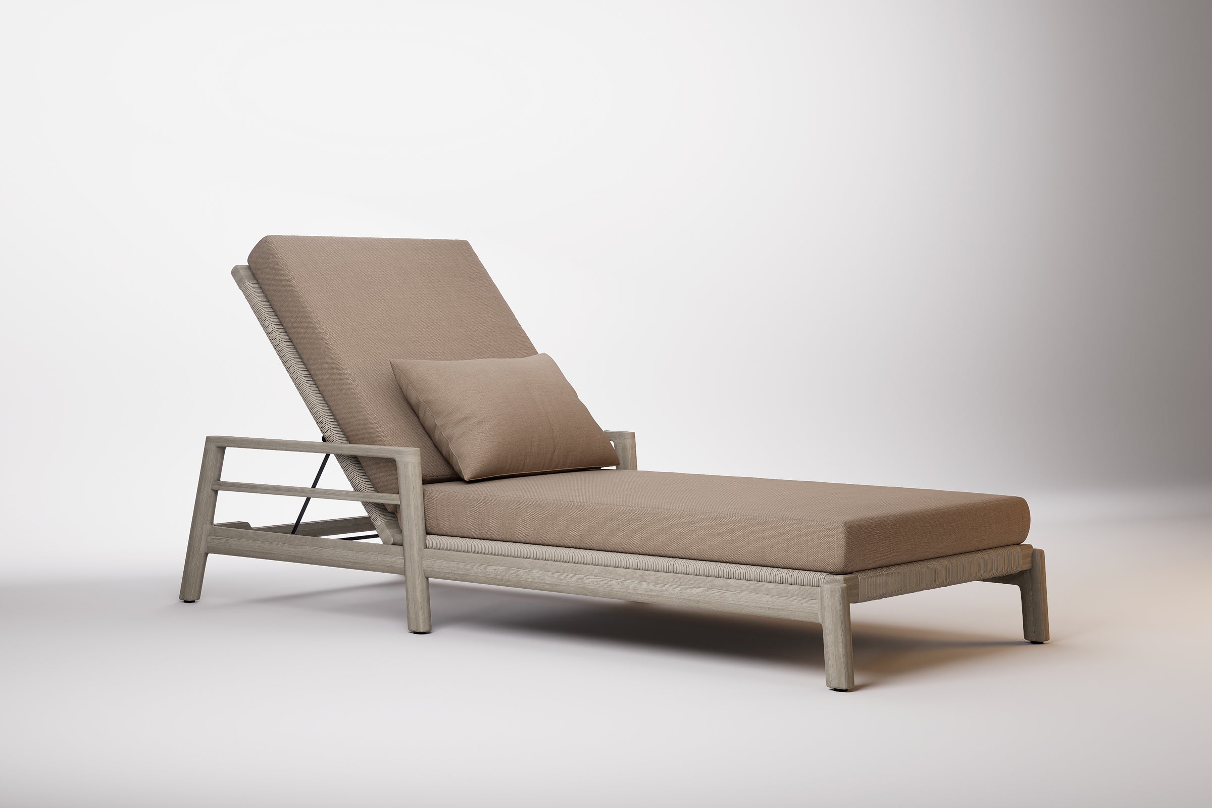 Copenhagen Outdoor Sun Lounge Teak