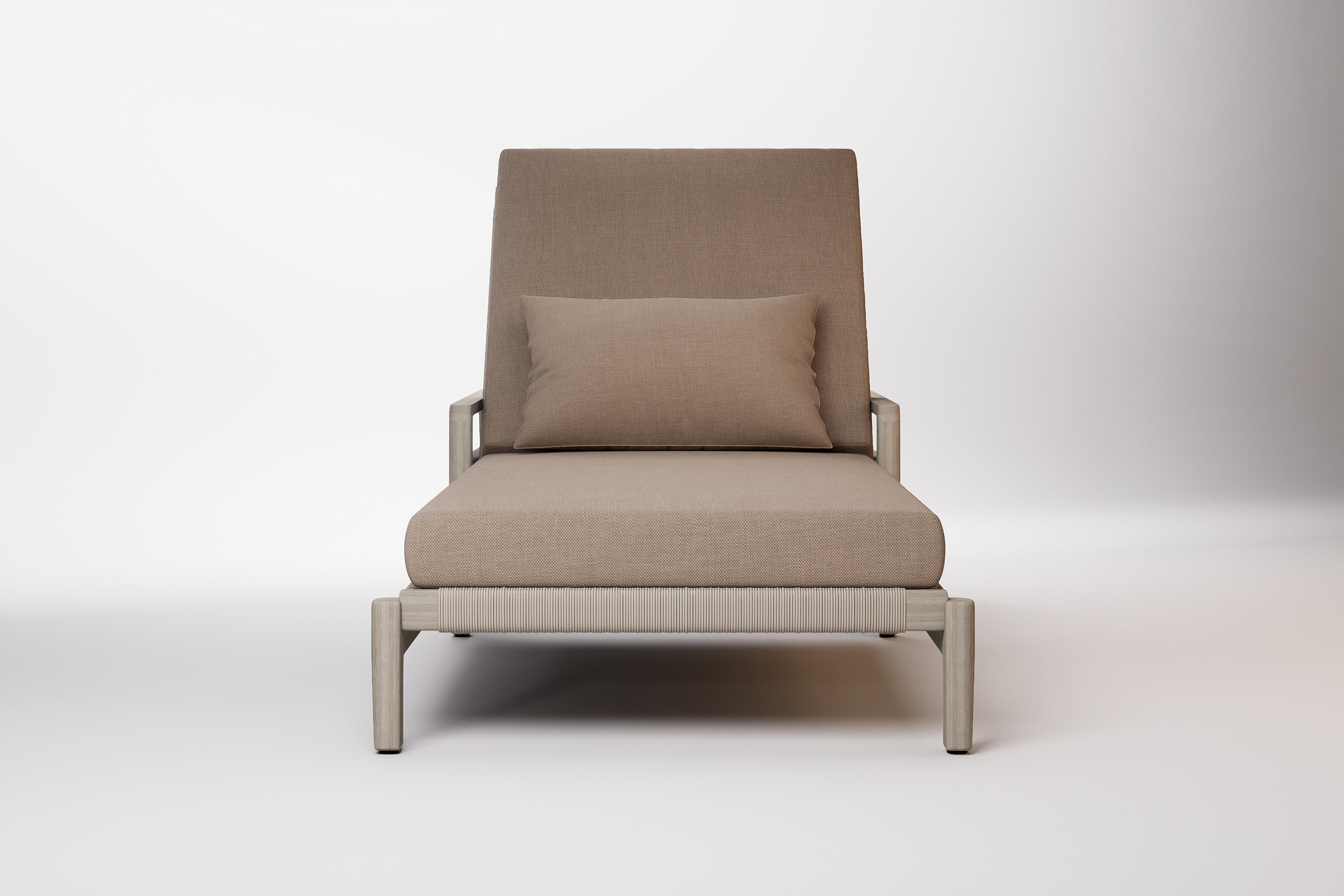 Copenhagen Outdoor Sun Lounge Teak