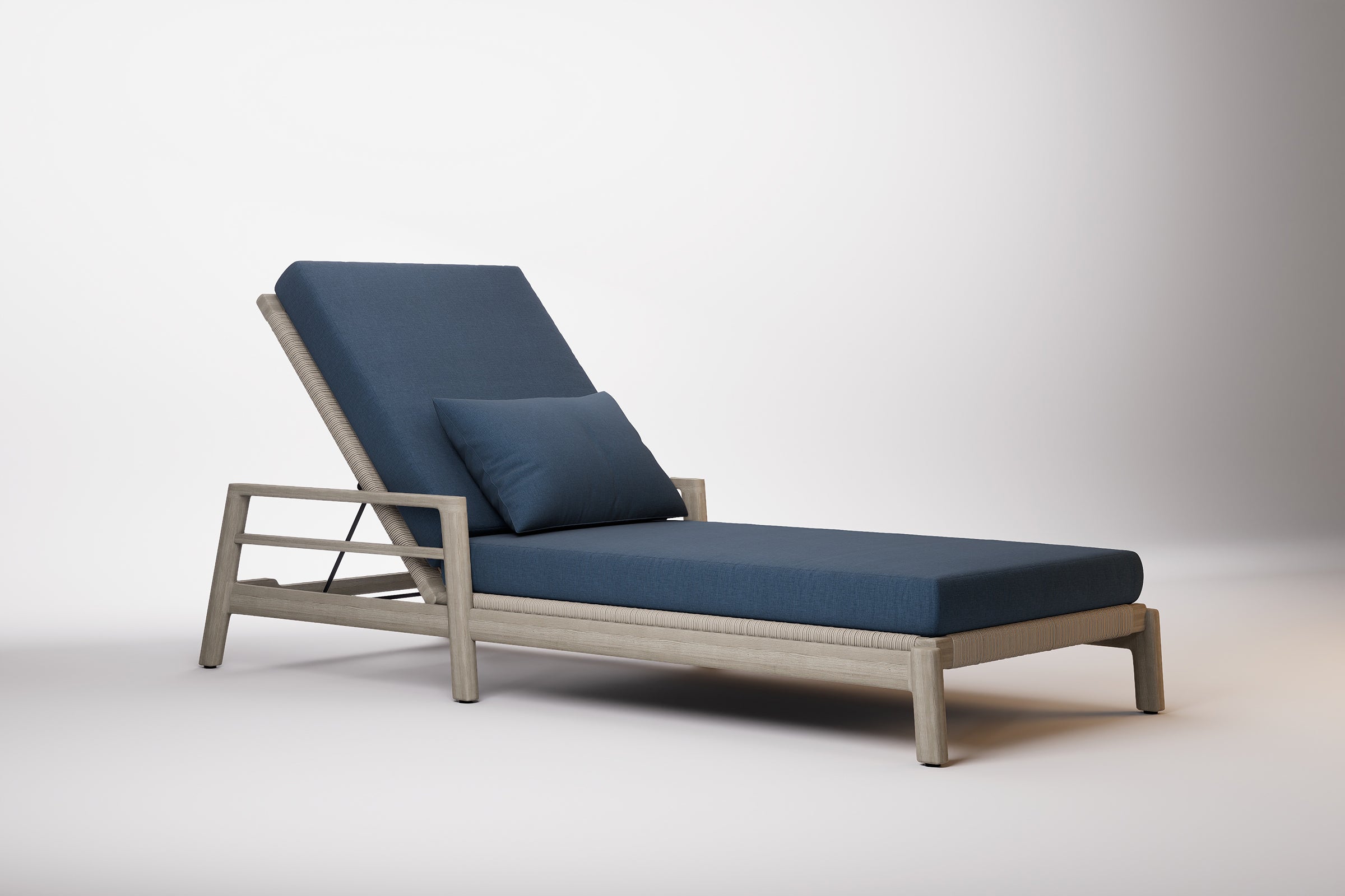 Copenhagen Outdoor Sun Lounge Teak