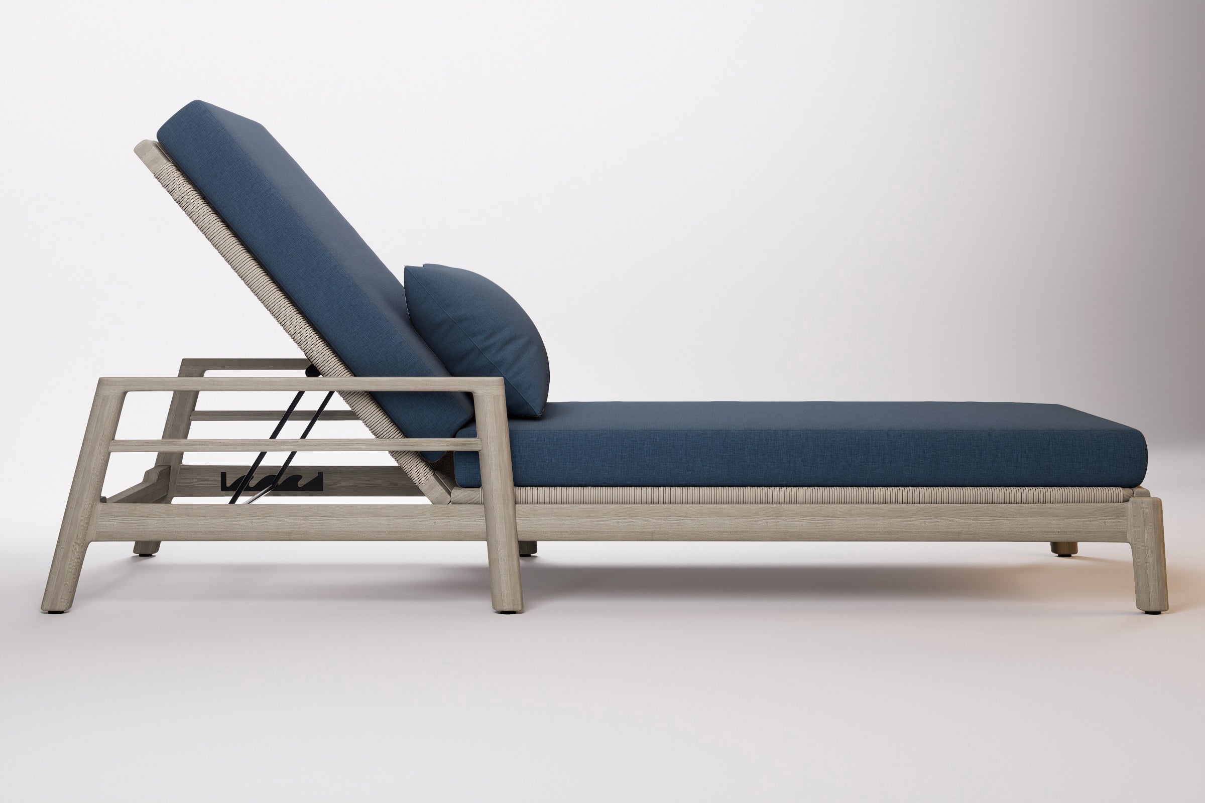 Copenhagen Outdoor Sun Lounge Teak