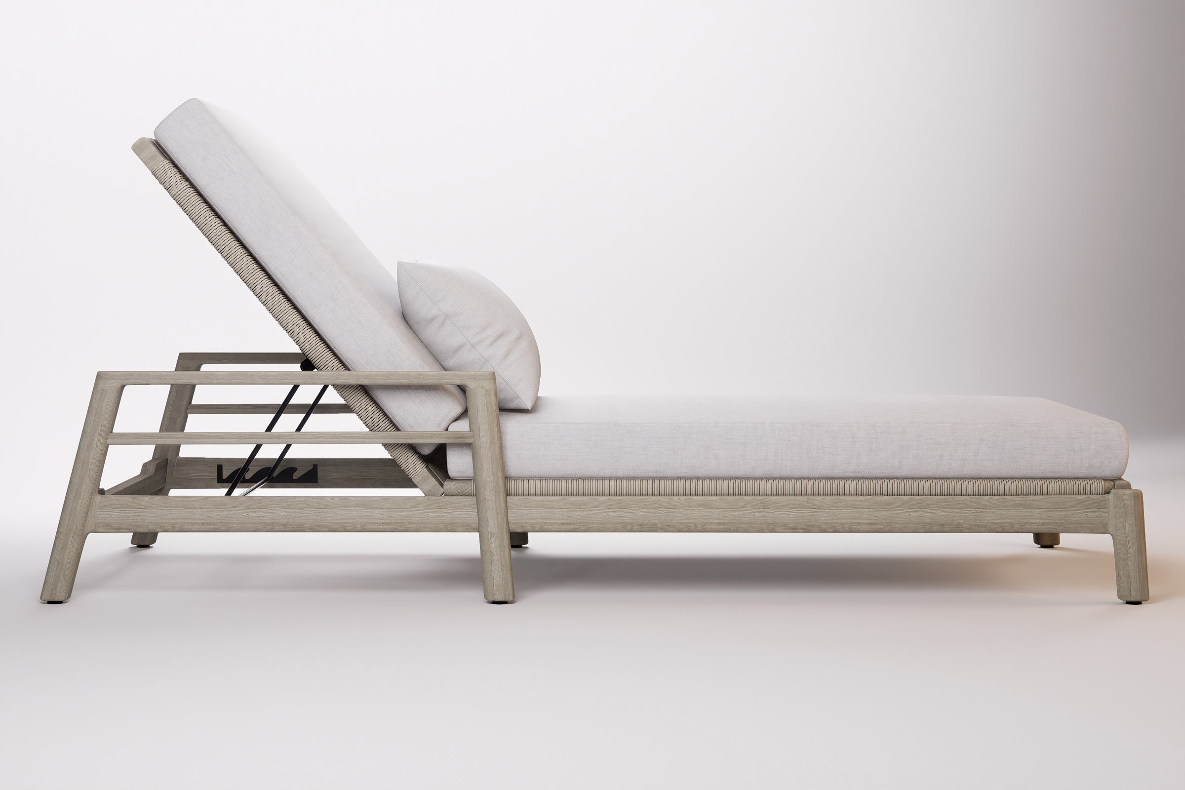 Copenhagen Outdoor Sun Lounge Teak