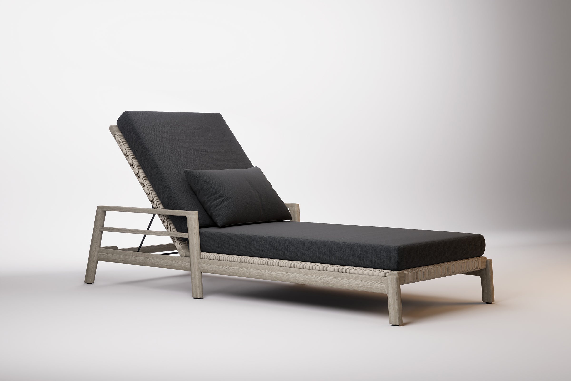 Copenhagen Outdoor Sun Lounge Teak