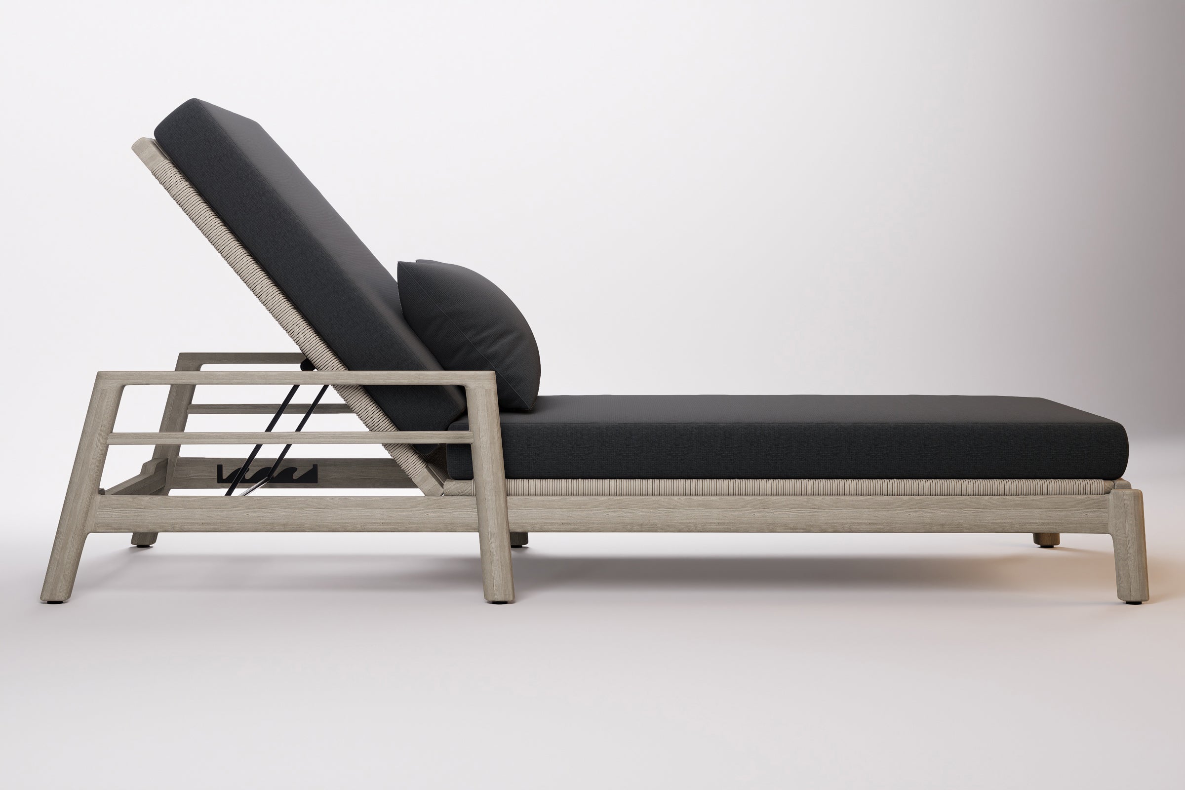 Copenhagen Outdoor Sun Lounge Teak
