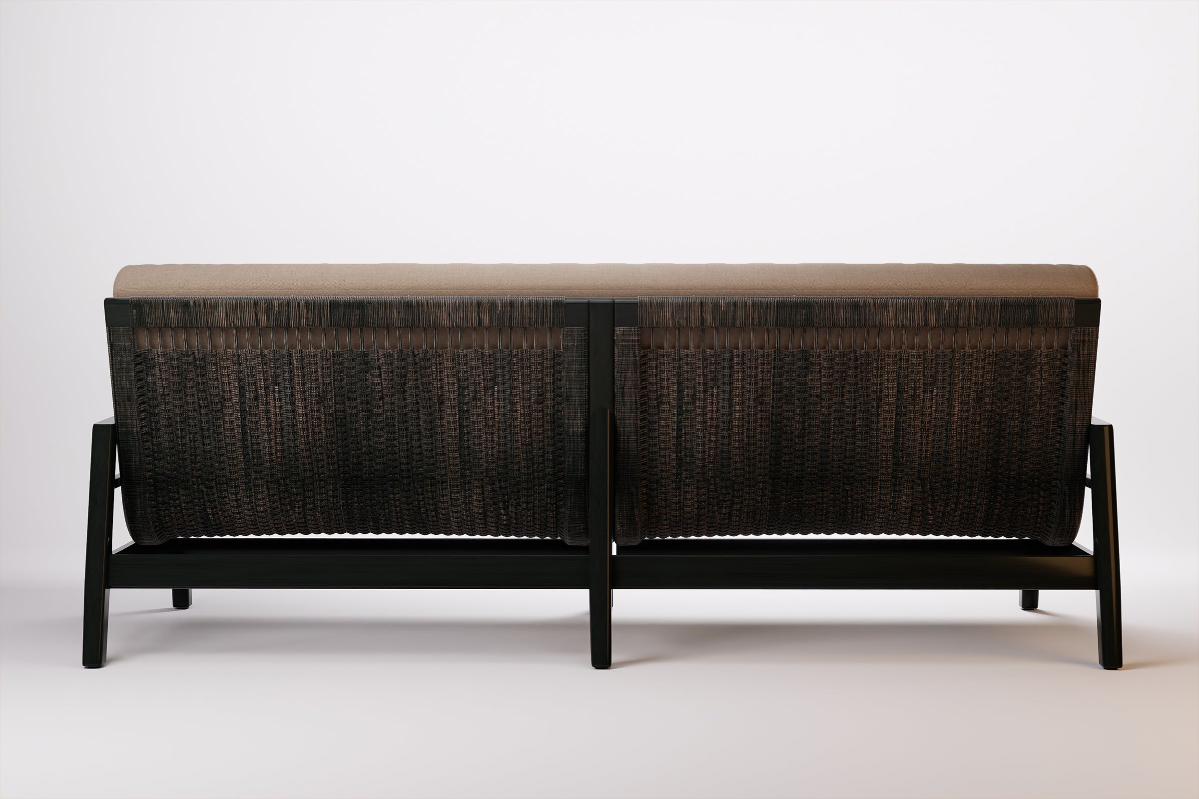 Copenhagen Outdoor Sofa 3 Seat Aluminium