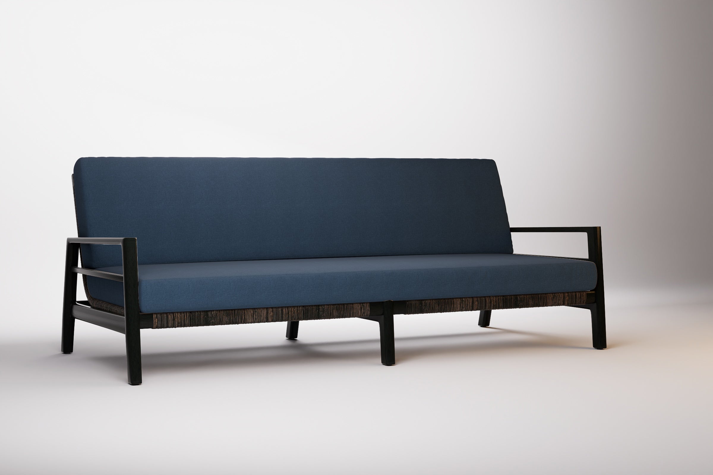Copenhagen Outdoor Sofa 3 Seat Aluminium