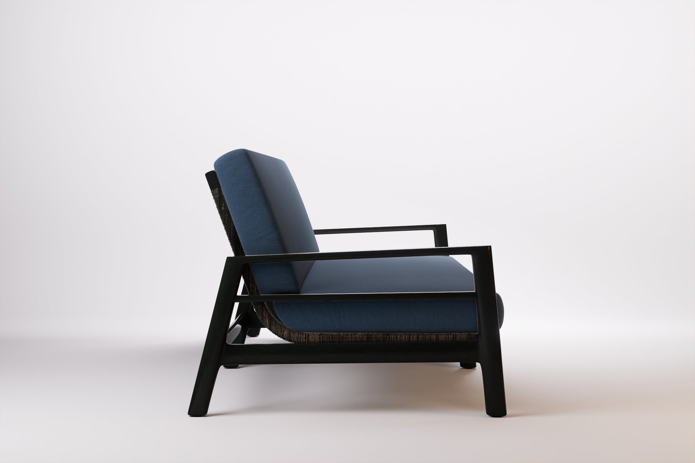 Copenhagen Outdoor Sofa 3 Seat Aluminium