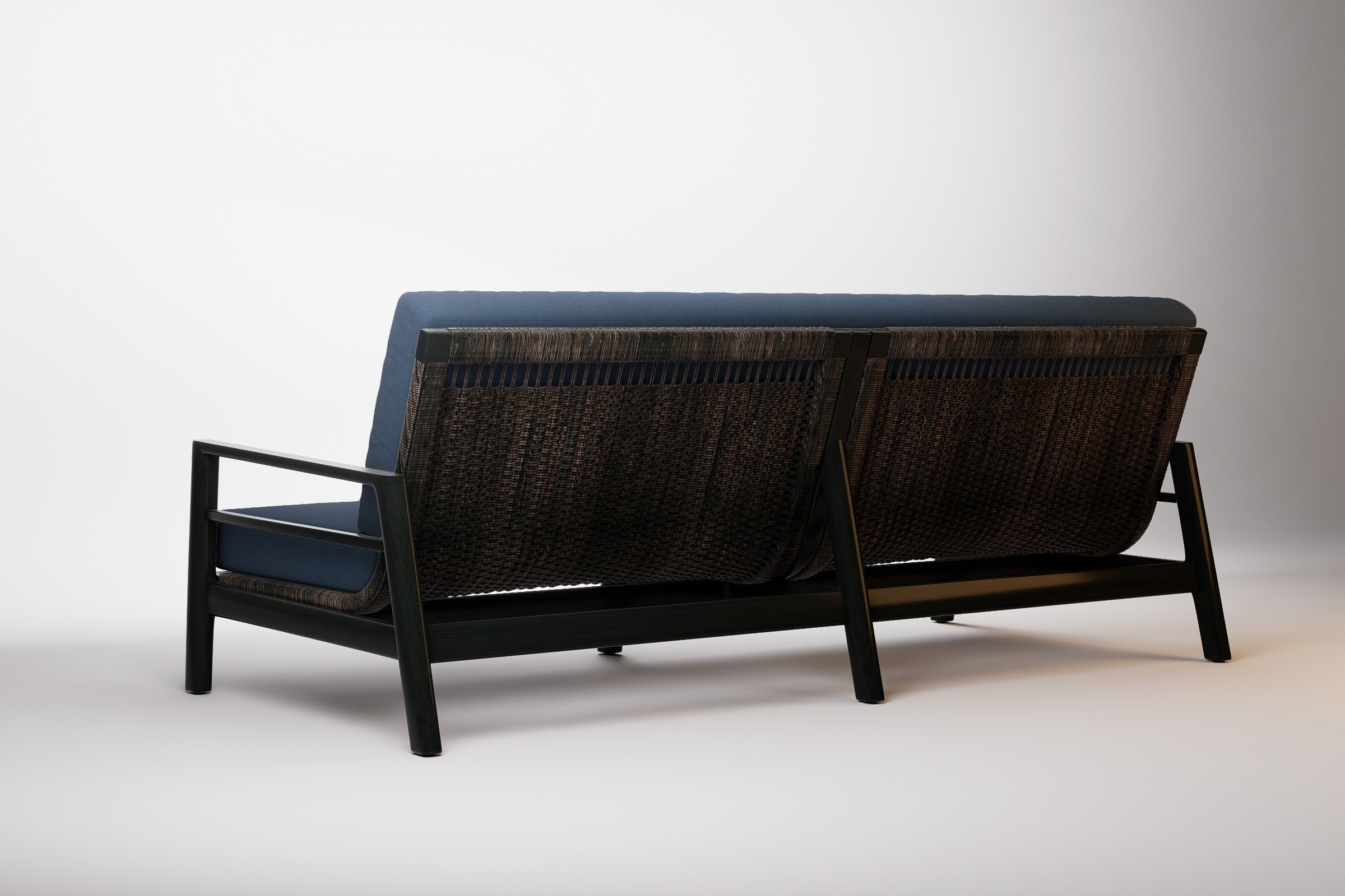 Copenhagen Outdoor Sofa 3 Seat Aluminium