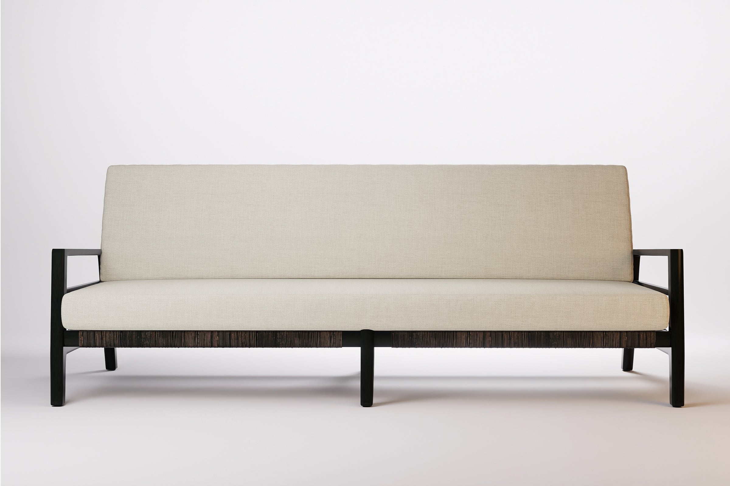 Copenhagen Outdoor Sofa 3 Seat Aluminium