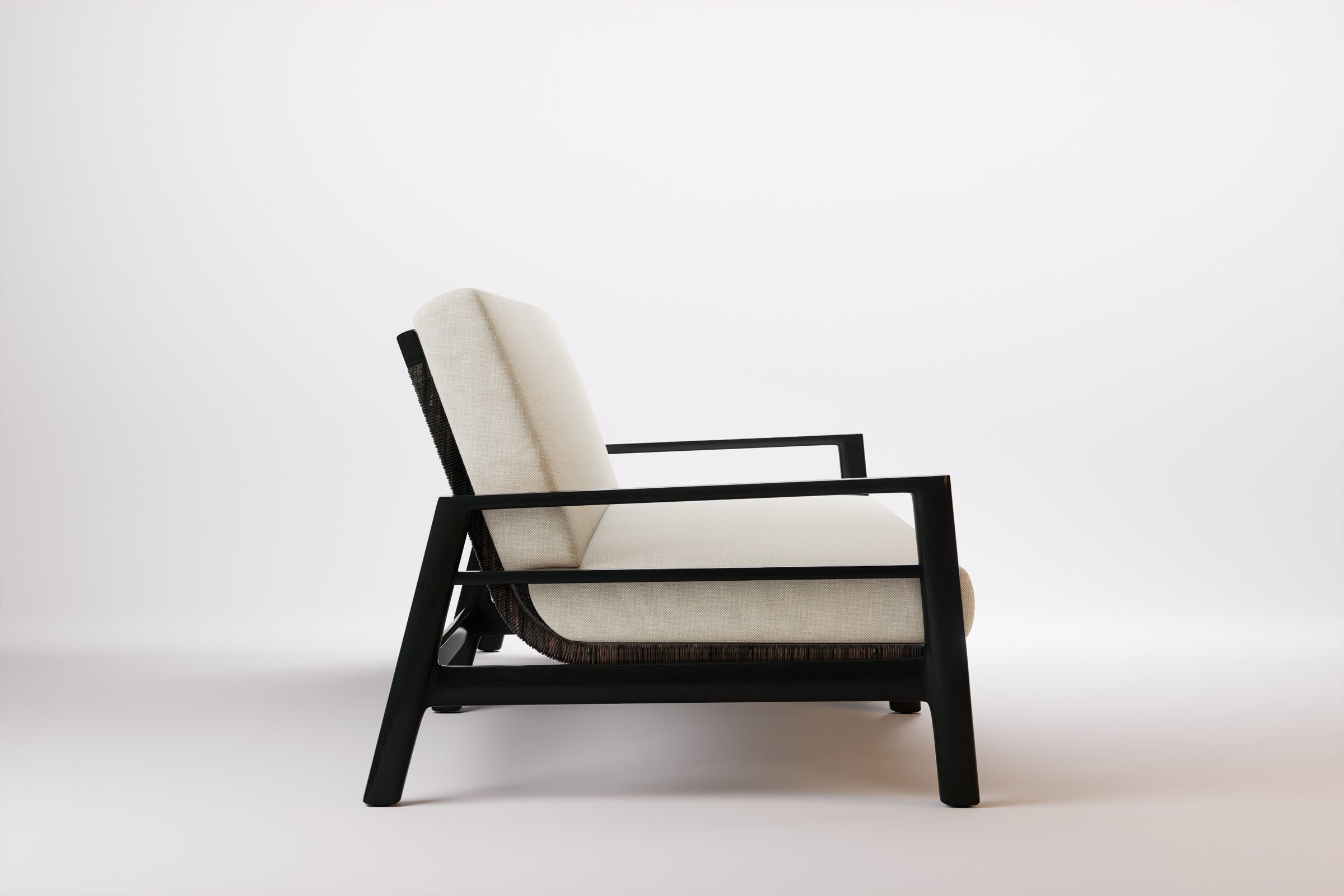 Copenhagen Outdoor Sofa 3 Seat Aluminium