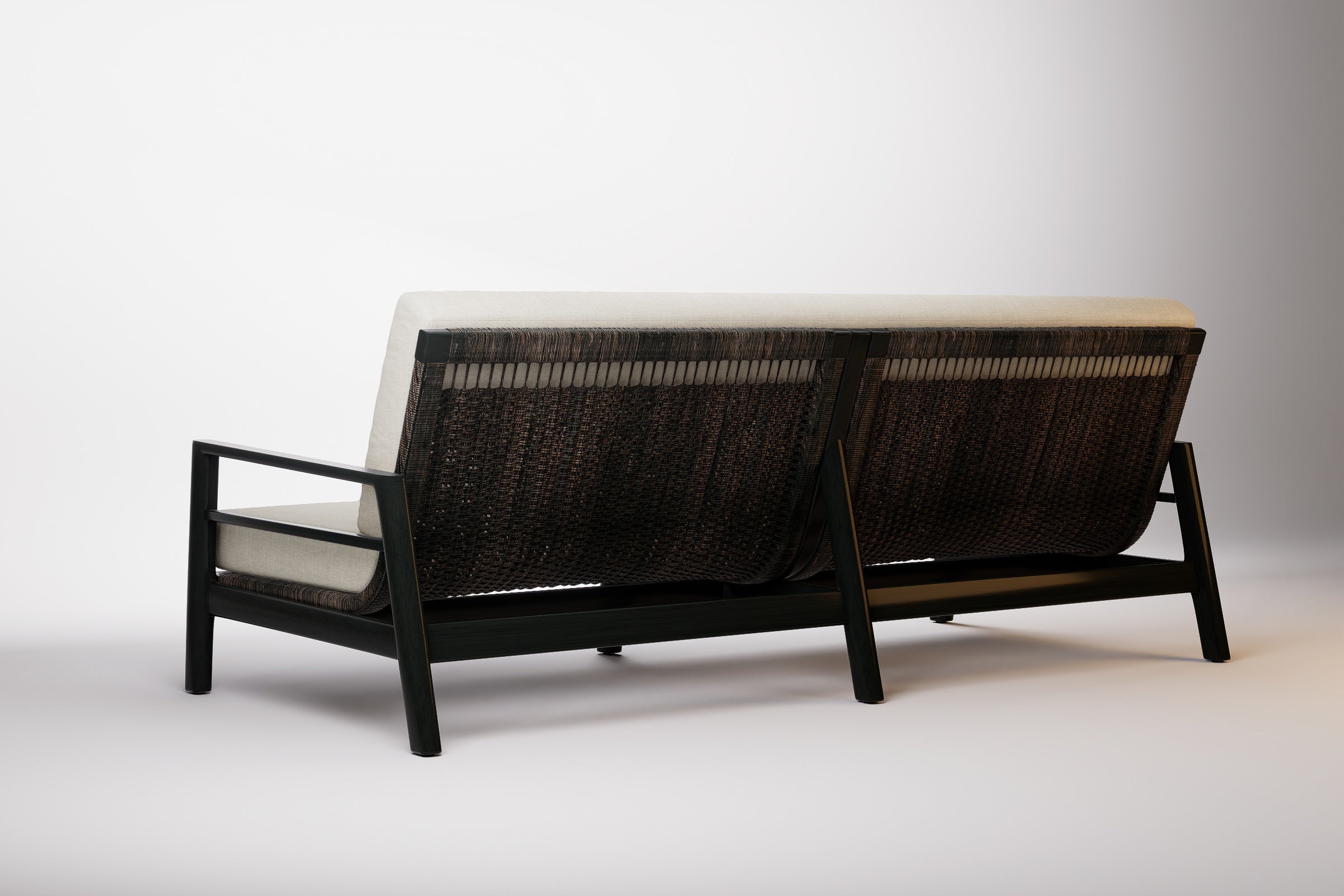 Copenhagen Outdoor Sofa 3 Seat Aluminium