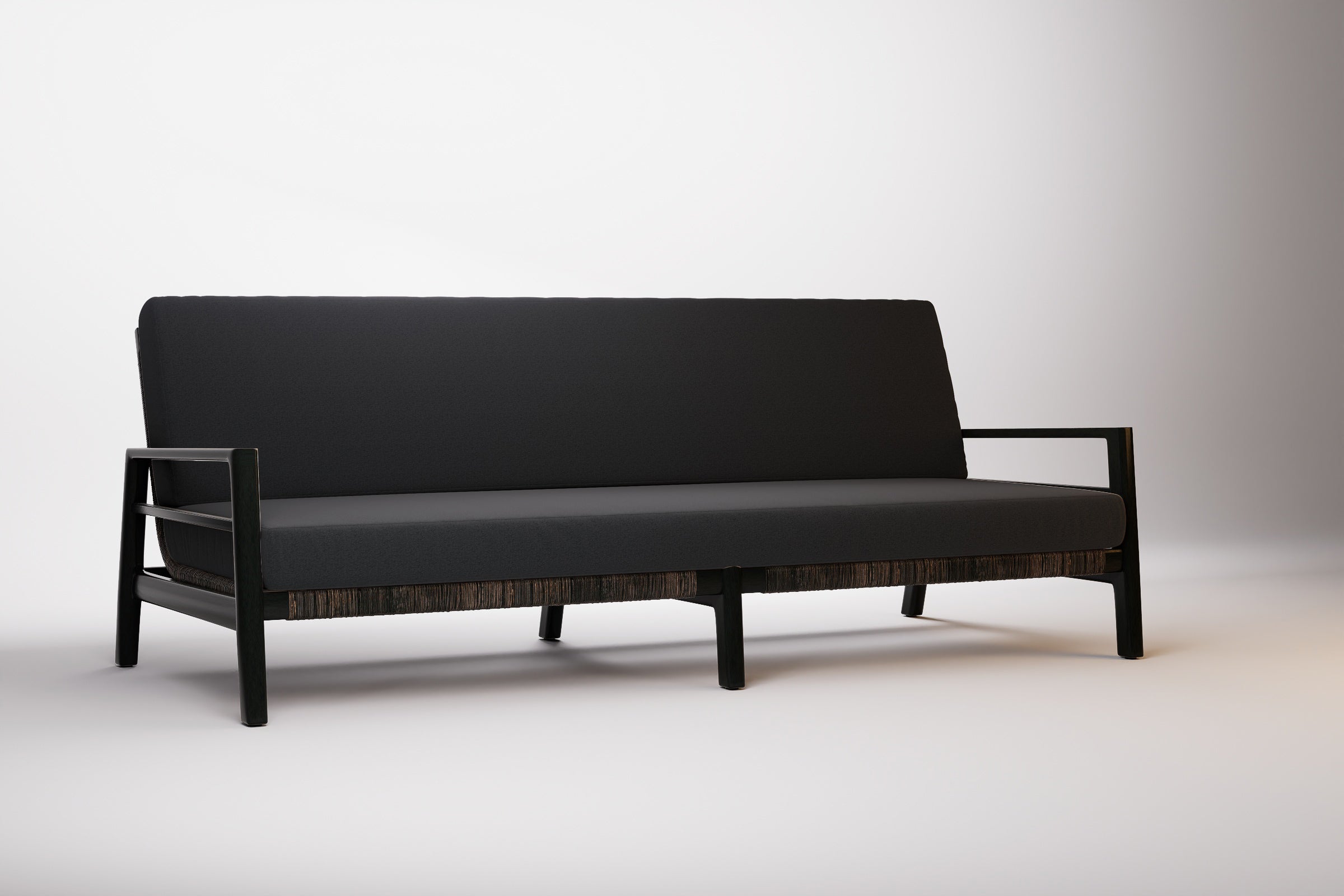 Copenhagen Outdoor Sofa 3 Seat Aluminium