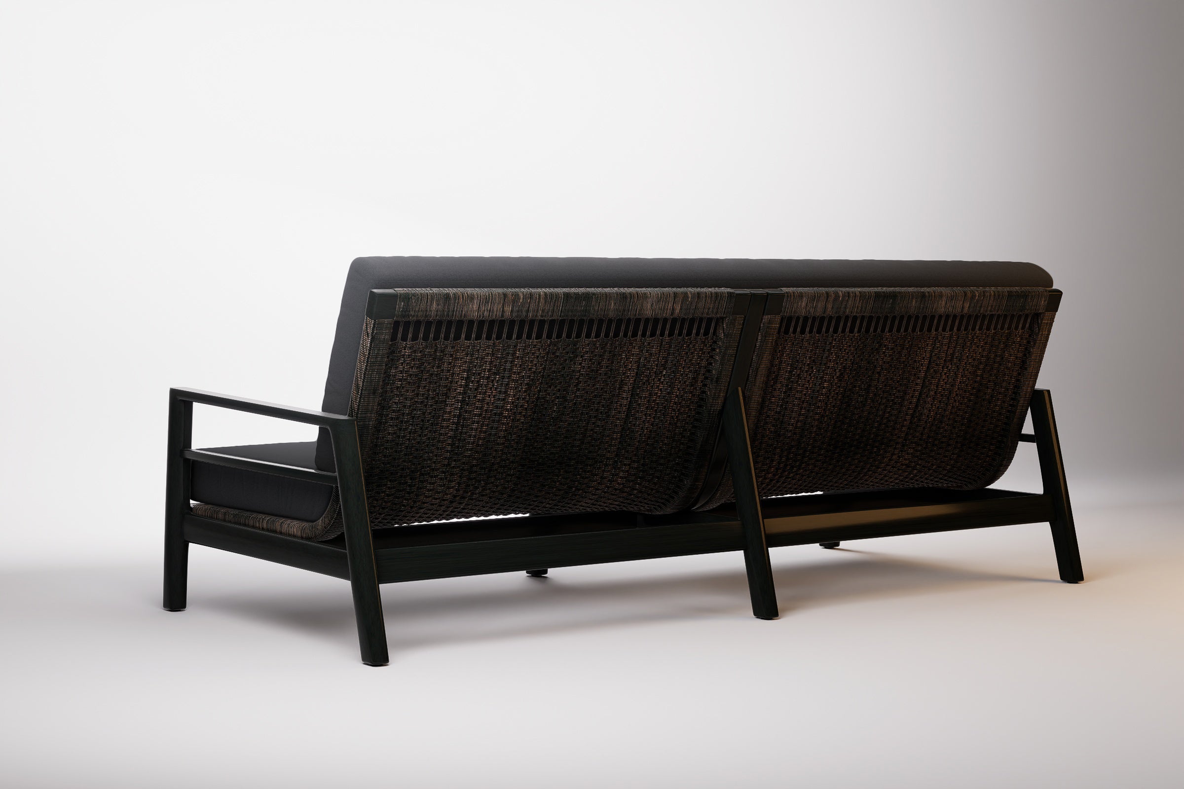 Copenhagen Outdoor Sofa 3 Seat Aluminium